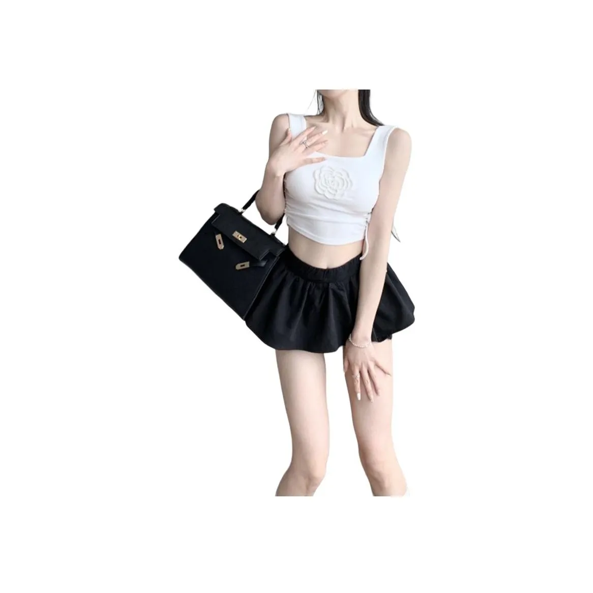 BEAR UNION Белые Женские Майки