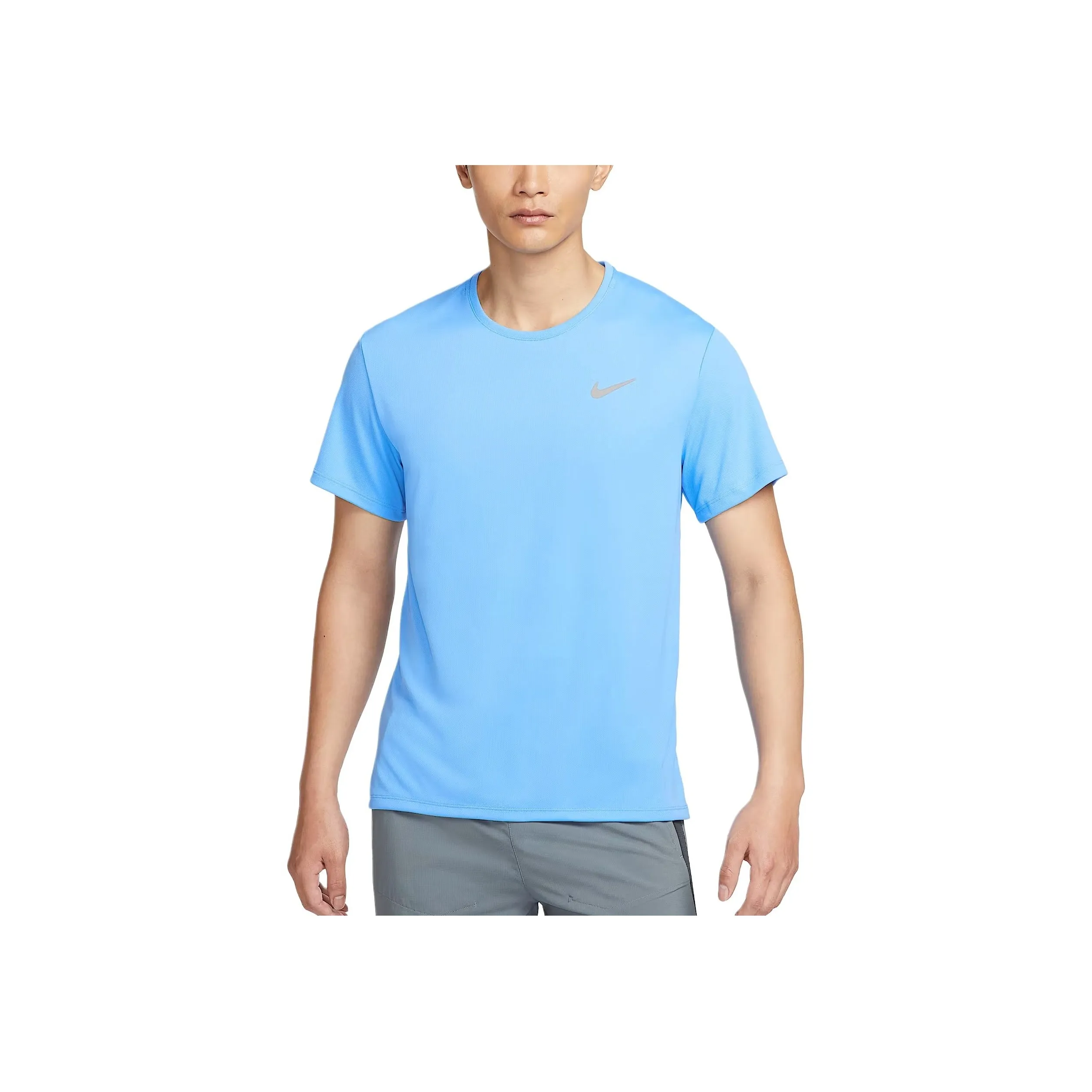 Nike Dri FIT UV Miler T Shirt Men's Sky Blue