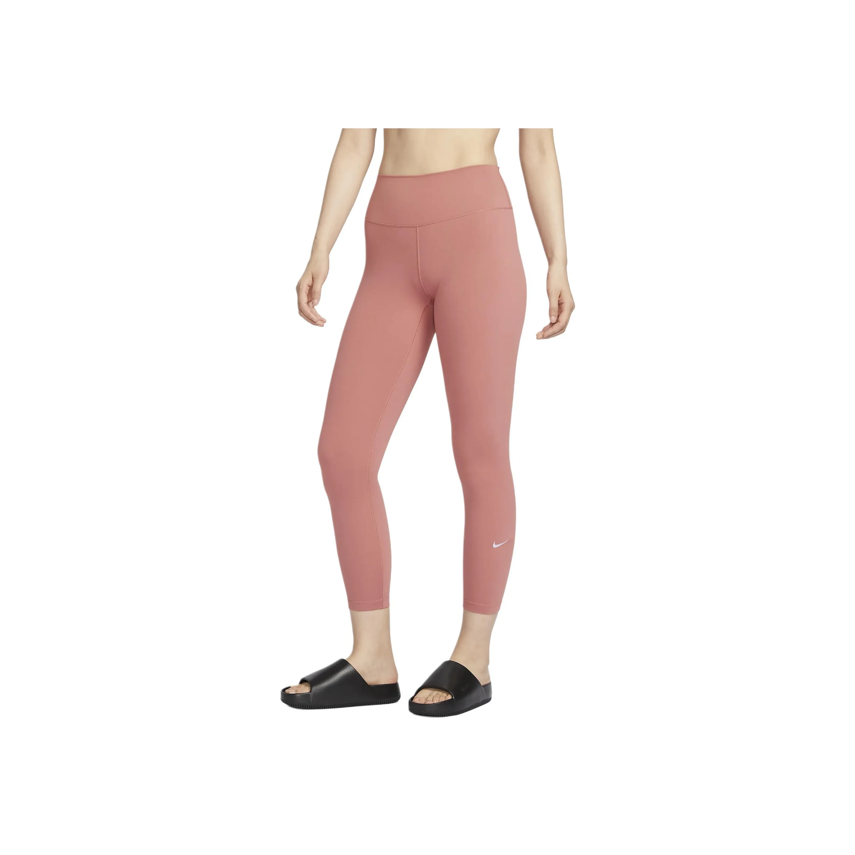 Nike Women's High Waisted 7/8 Leggings Athletic Trousers Women's Canyon Pink