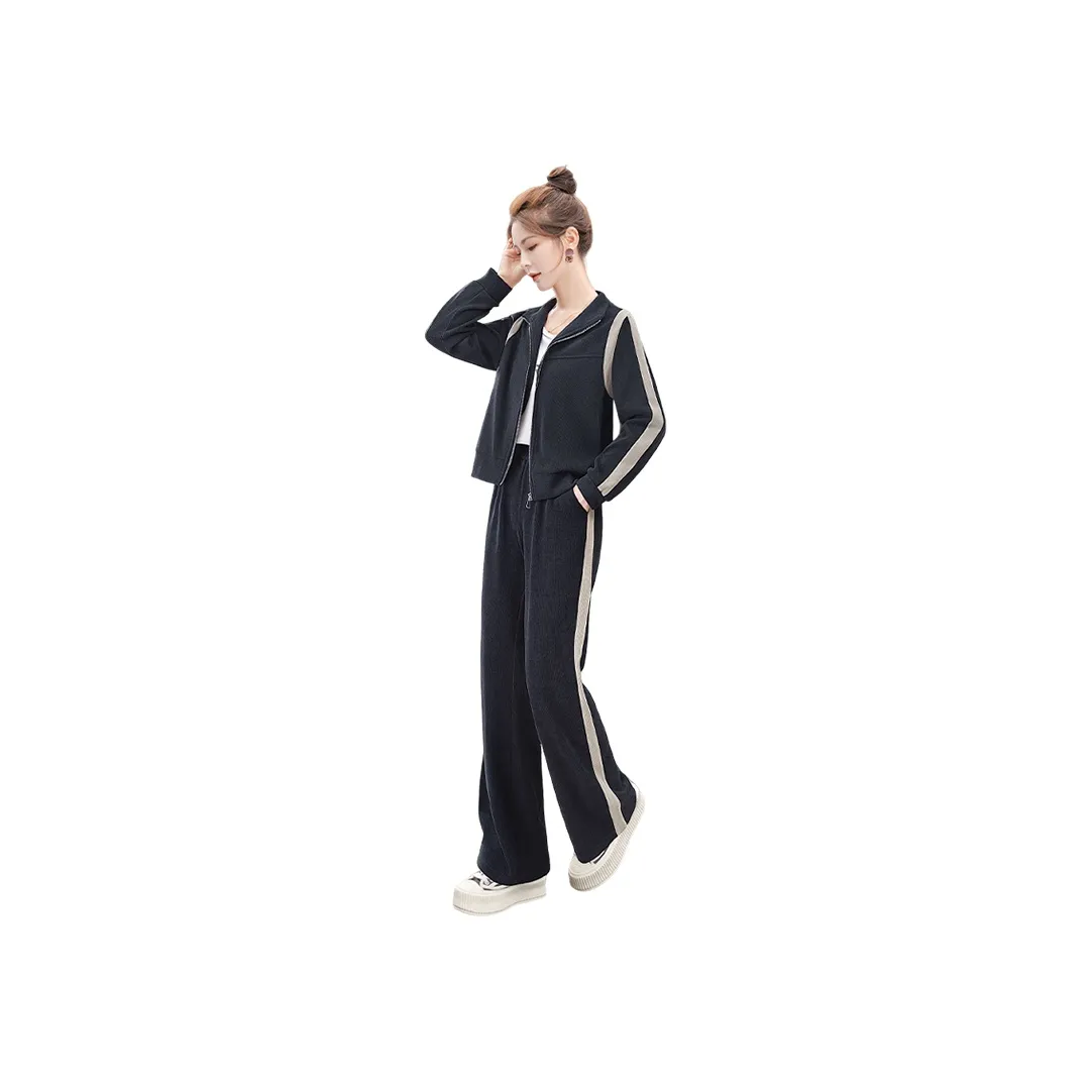 Cypress House Casual Suit Women's Navy Blue