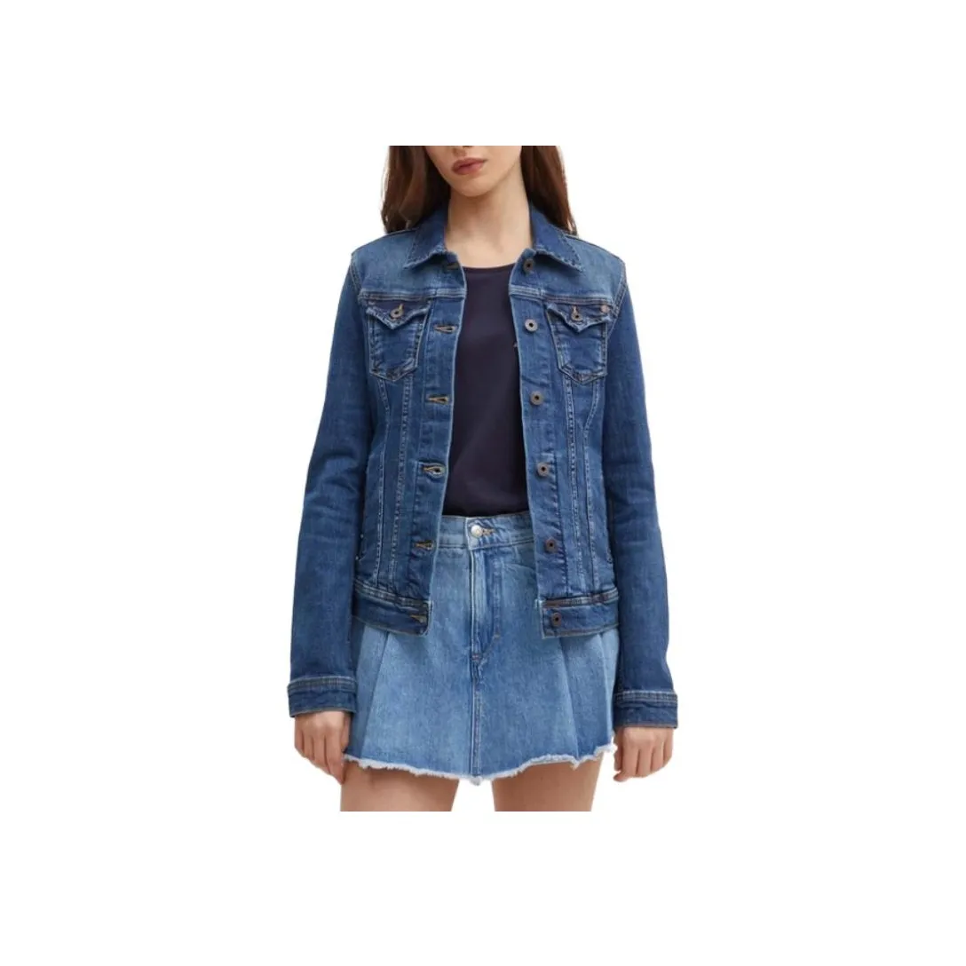 Pepe Jeans Denim Jacket Women's Marine Blue