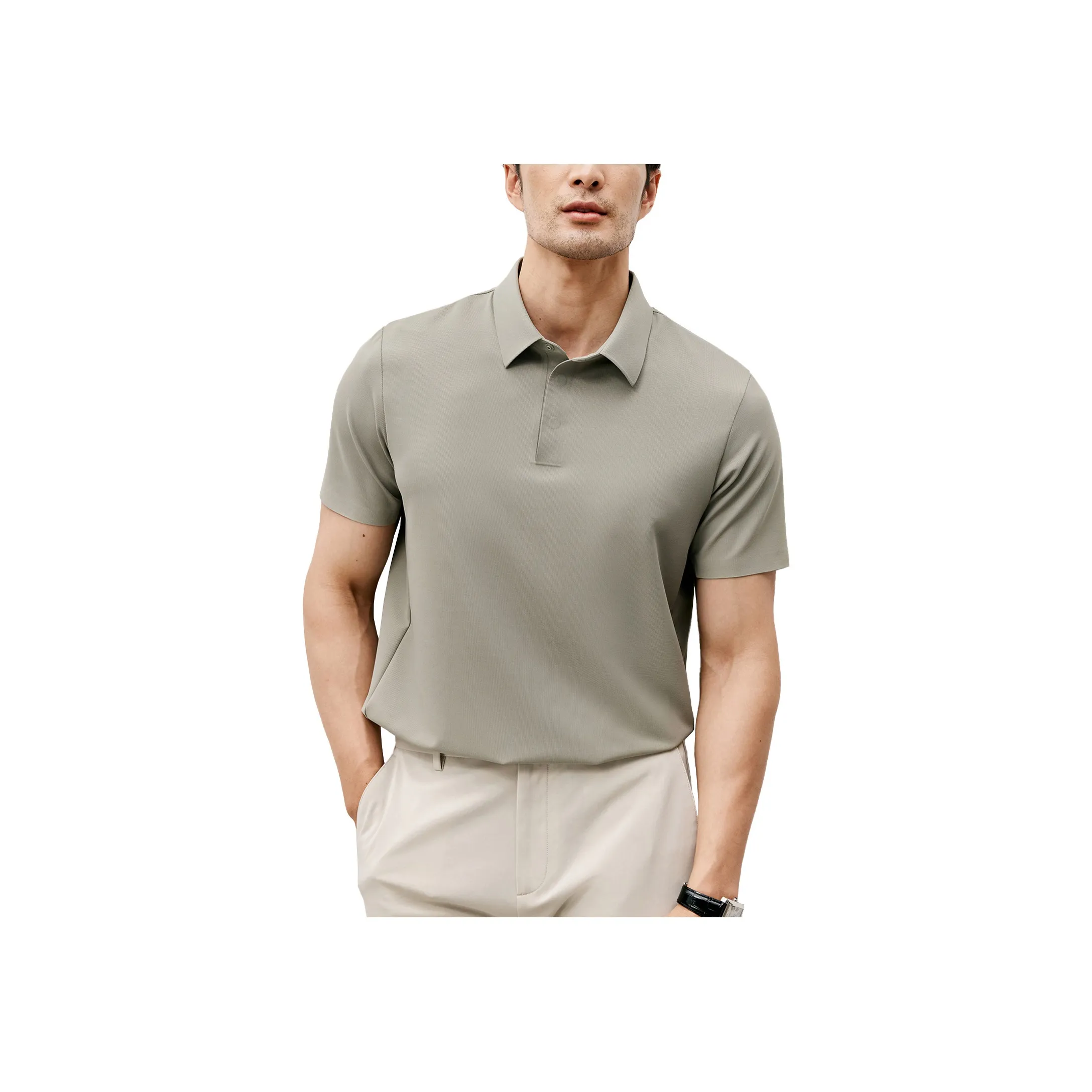 St. H Мужская рубашка с коротким рукавом