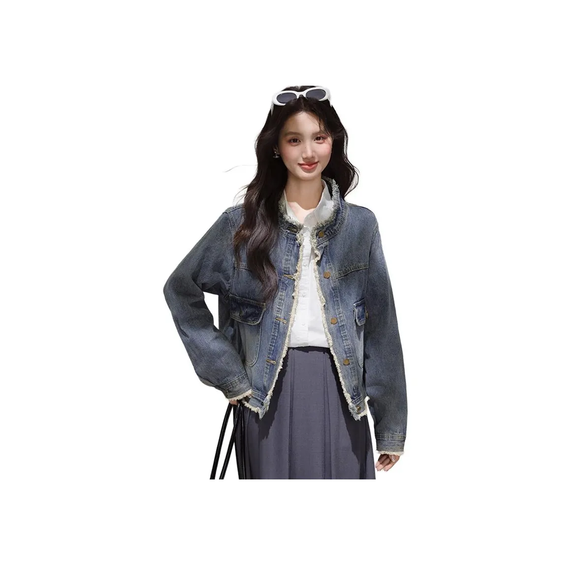 ORIGIN Blue Women's Denim Jackets