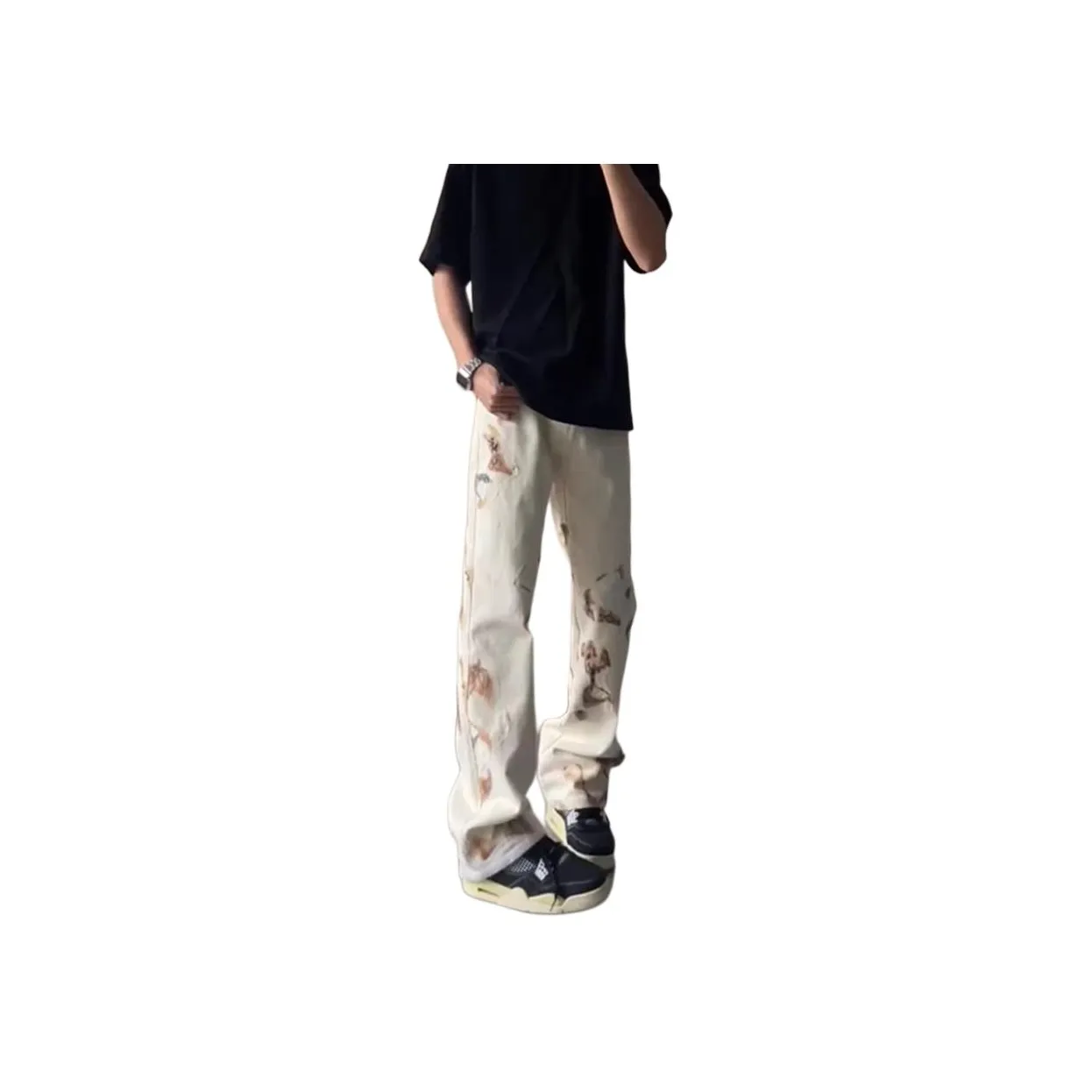 CORNILOT Jeans Unisex White