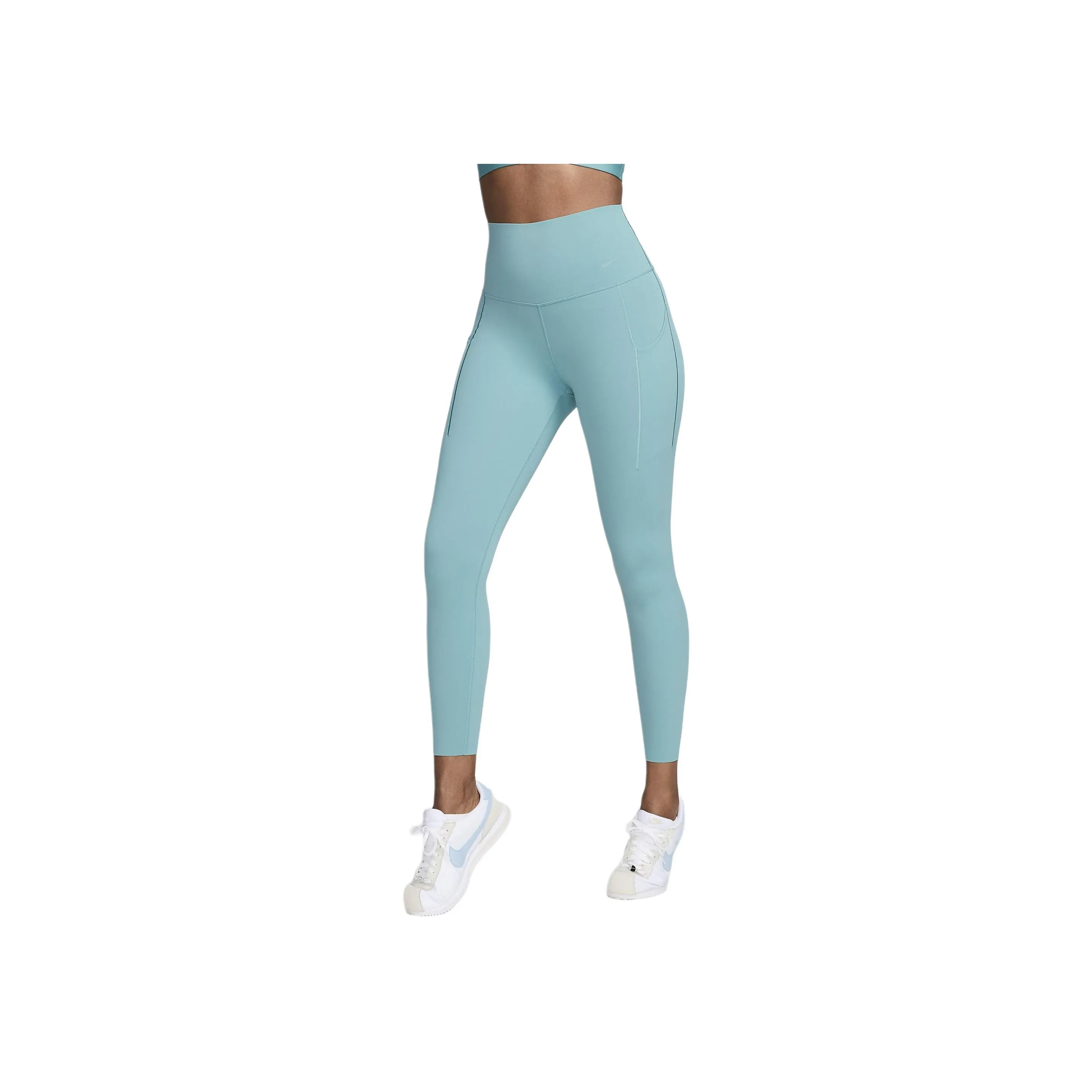 Nike Universa Women's Medium Support High Waisted 7/8 Leggings With Pockets