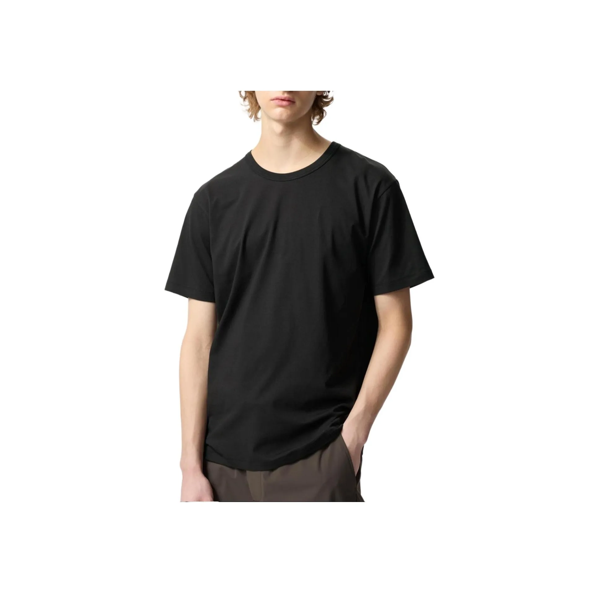 UNIQLO AIRism Mesh Series T Shirt Men's Black