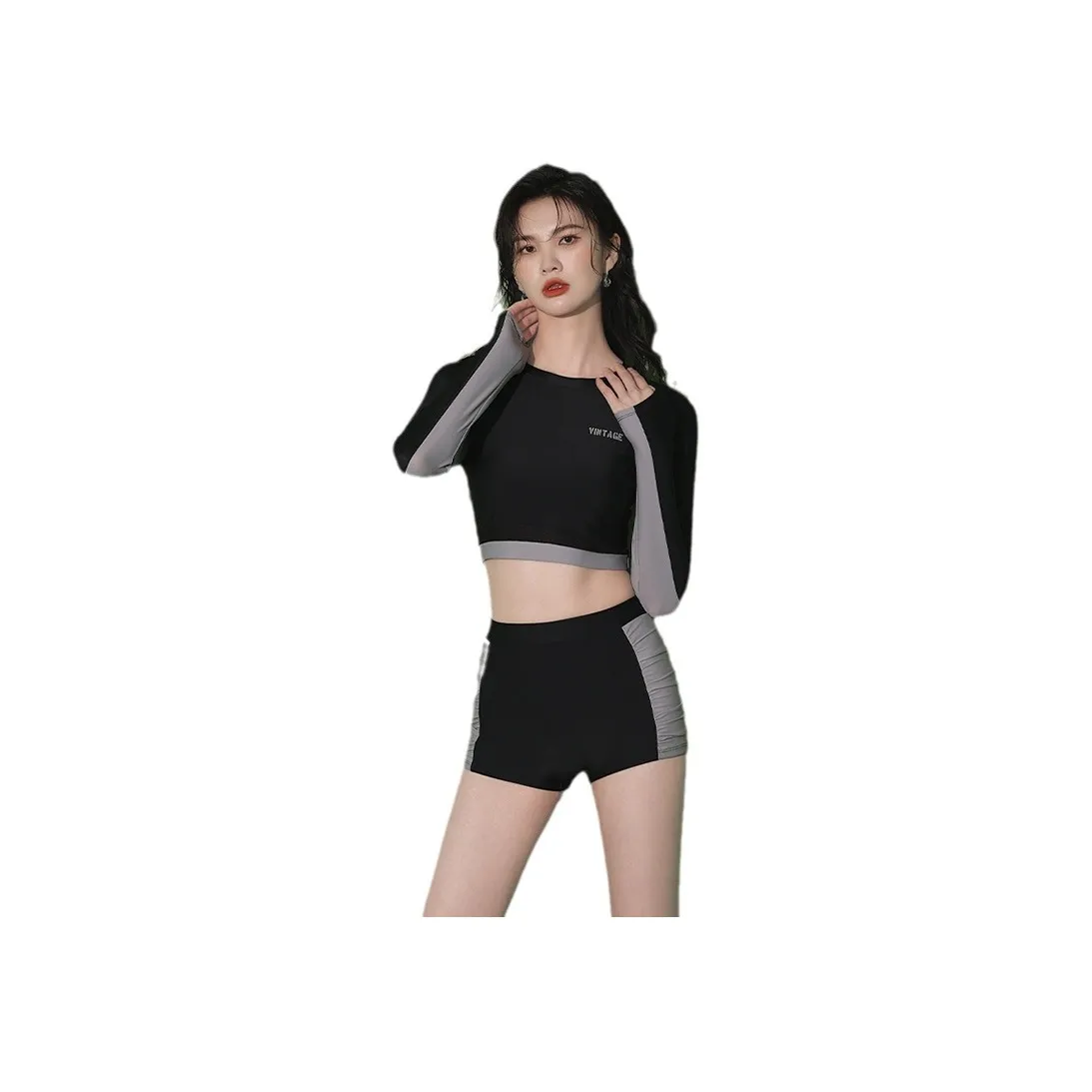 Shuhao Bai Двухкомпонентный купальник для женщин