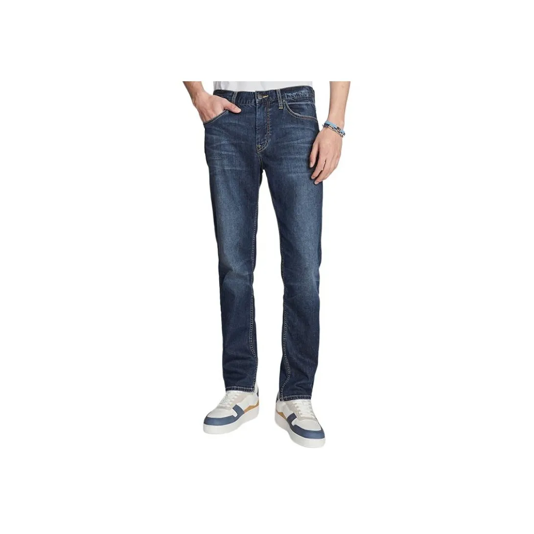 Lee SS24 Jeans Men's Medium Dark Blue