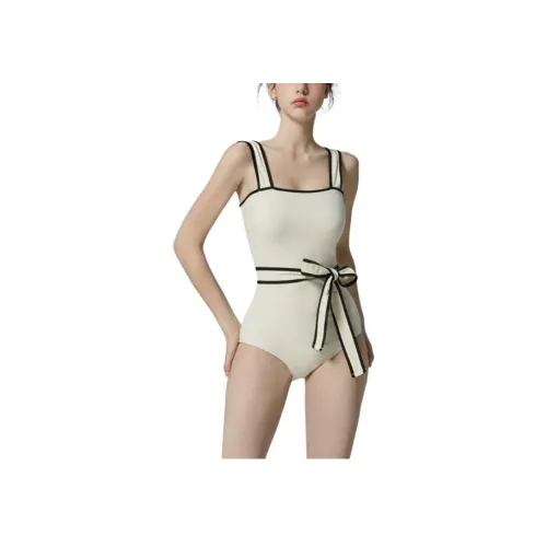 VIKINI VENDER SWIM WEAR BEACH WEAR Слоновая кость Женские Ван-Пис Купальники