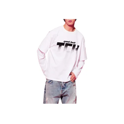 TCH Белый Мужские Рубашки