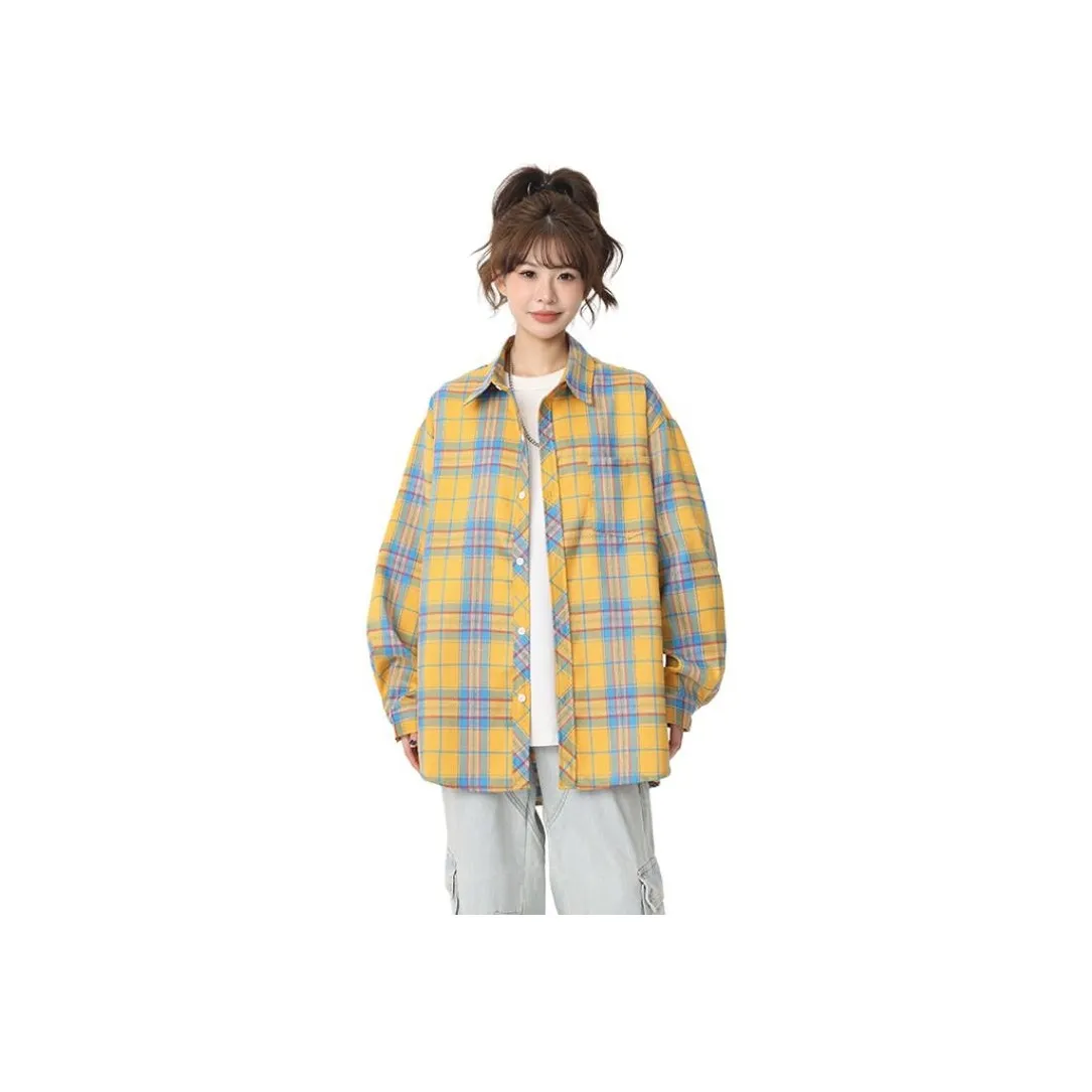 YUQIAN Желтый Не включено Базовый слой And Аксессуары Унисекс Рубашки