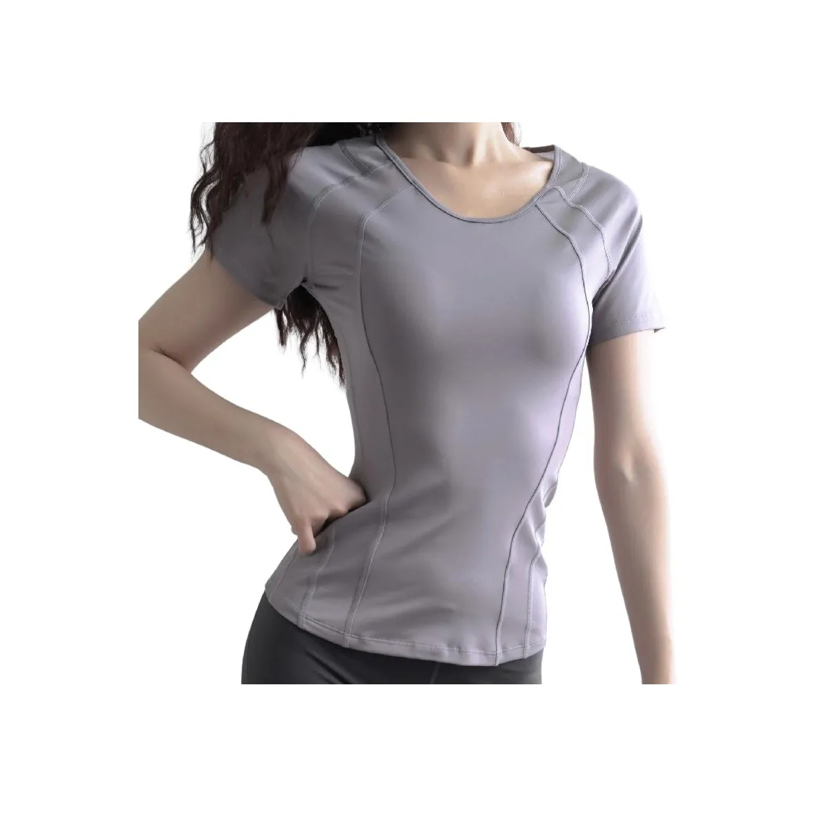 Eminu Женские Йога Т-рубашки