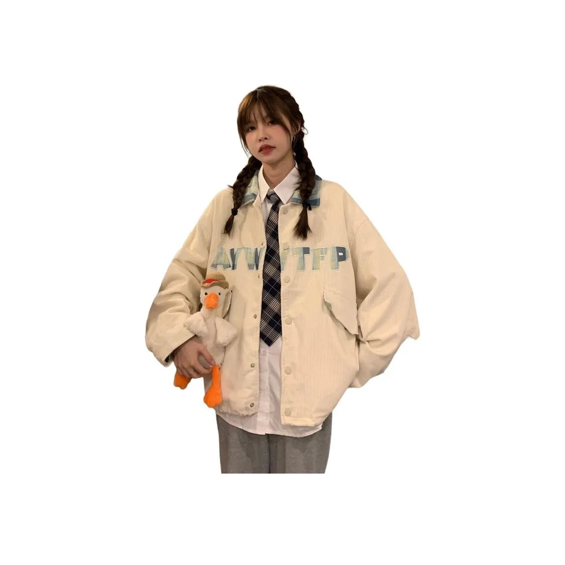 Mu Qingqing Вельвет Feel Куртка Женская