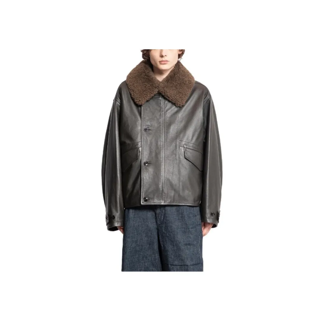 Lemaire Quilted Leather Blouson