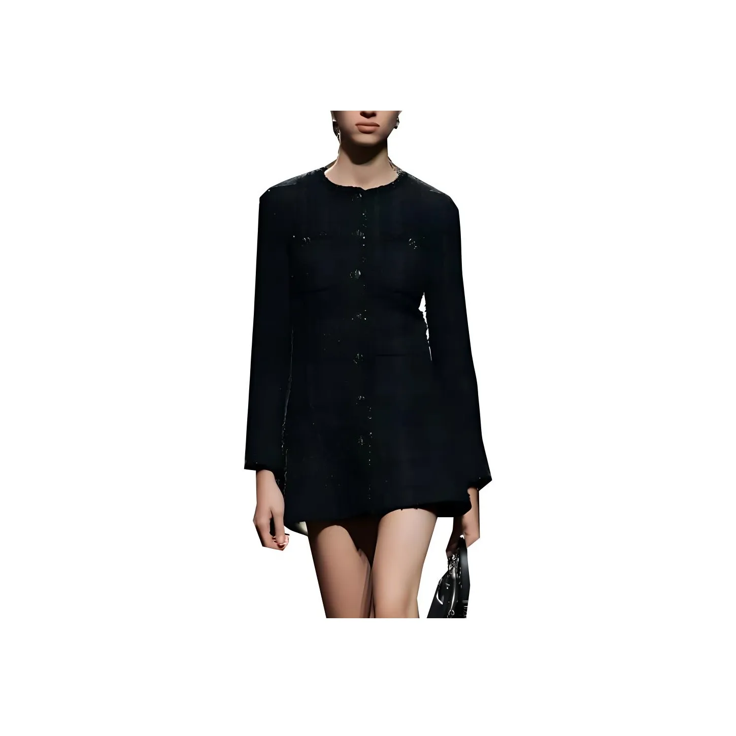 CHANEL Jackets Women's Black