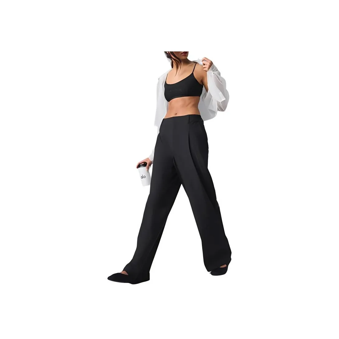 Alo Yoga HIGH-WAIST PURSUIT TROUSER REGULAR Casual Pants Women's