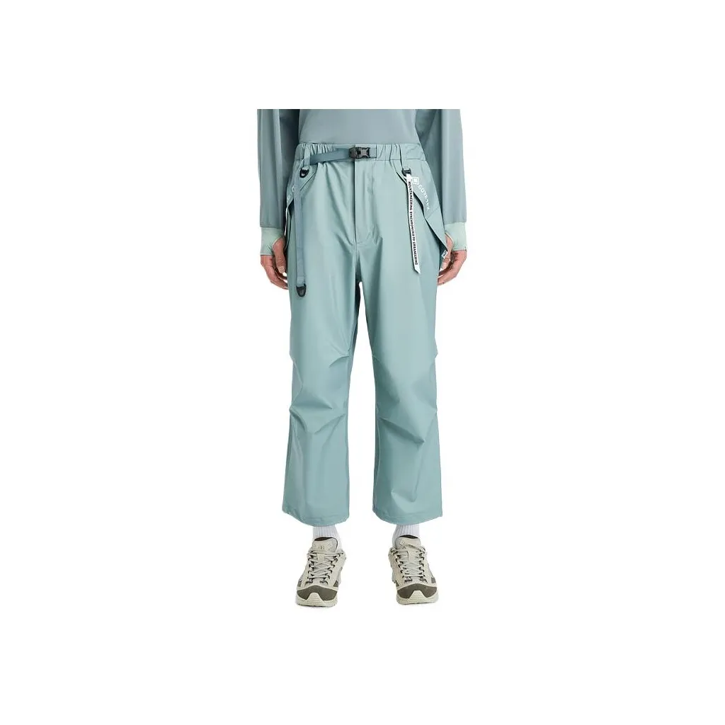 KOLON SPORT x COMFY SS24 Knitted Sweatpants Unisex Moss Green