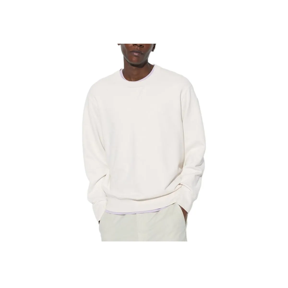 UNIQLO Sweatshirts Unisex Ivory