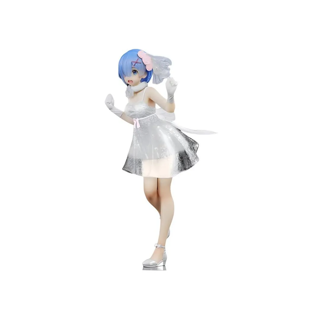 TAITO Rem Pcs Re  Zero Starting Life In Another World, Rem Going Out Coordination Bonus Gifts 23cm