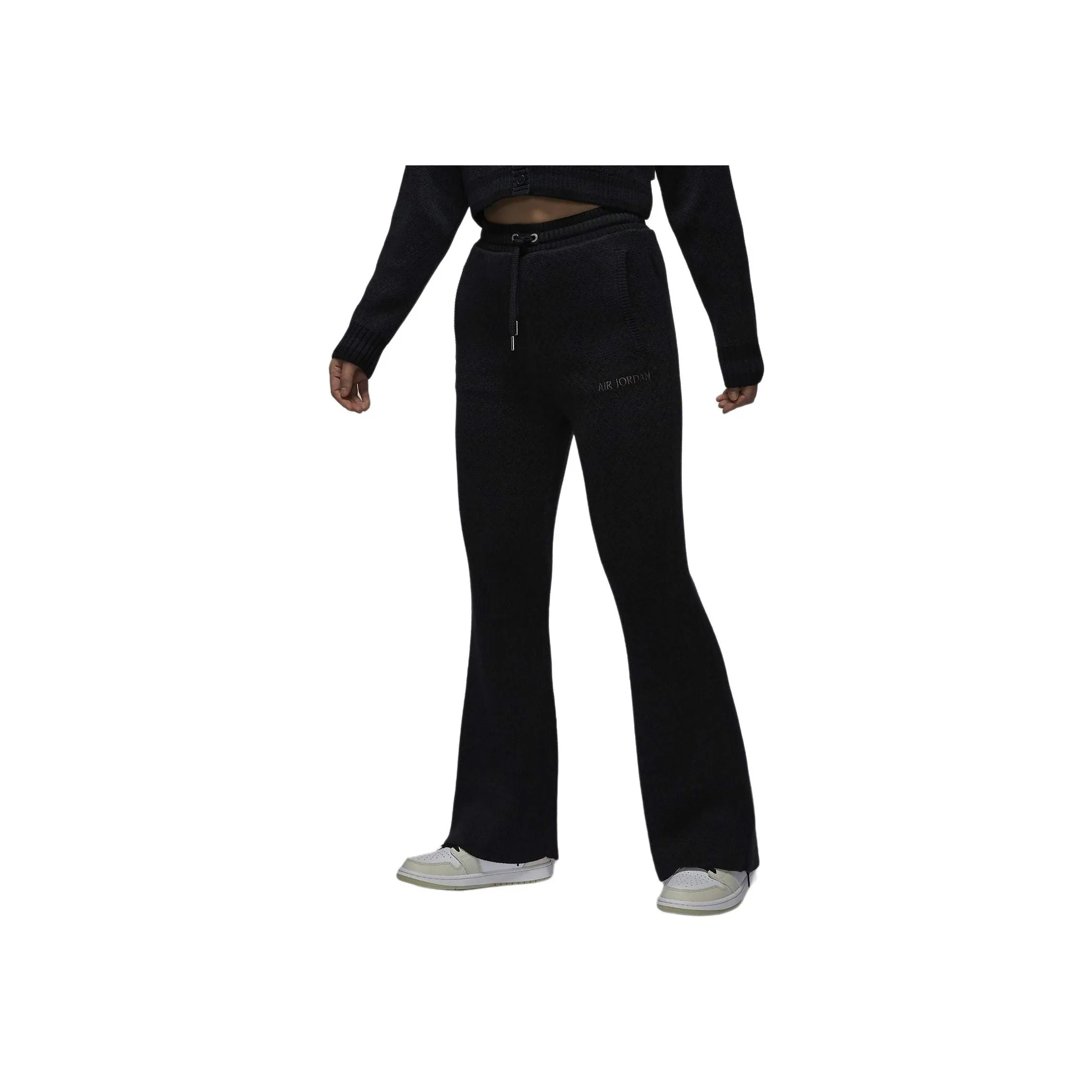 Jordan Air Knitted Sweatpants Women's Black