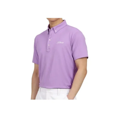 TITLEIST Фиолетовые Мужские Рубашки T
