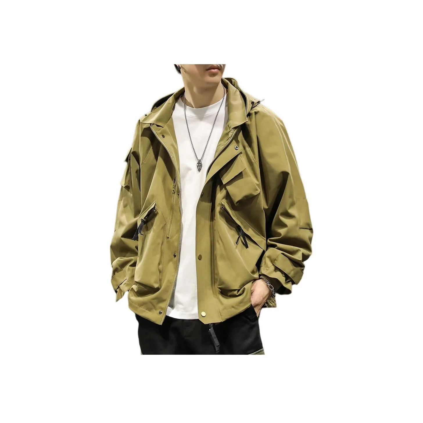 LUJIEBANG Мужской тренч