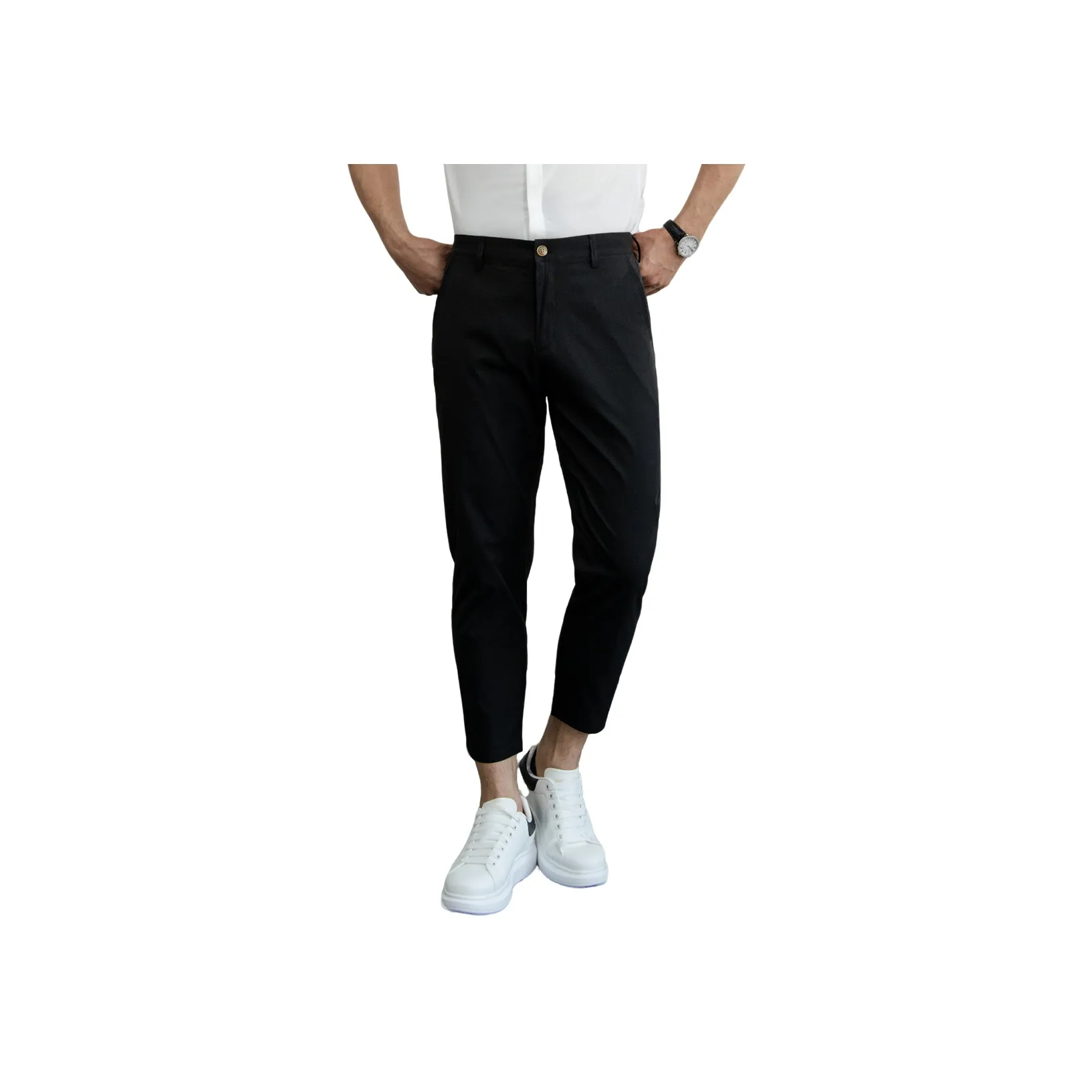 NDU Small Suit Pants, Ankle Length Pants, Casual Pants Men's