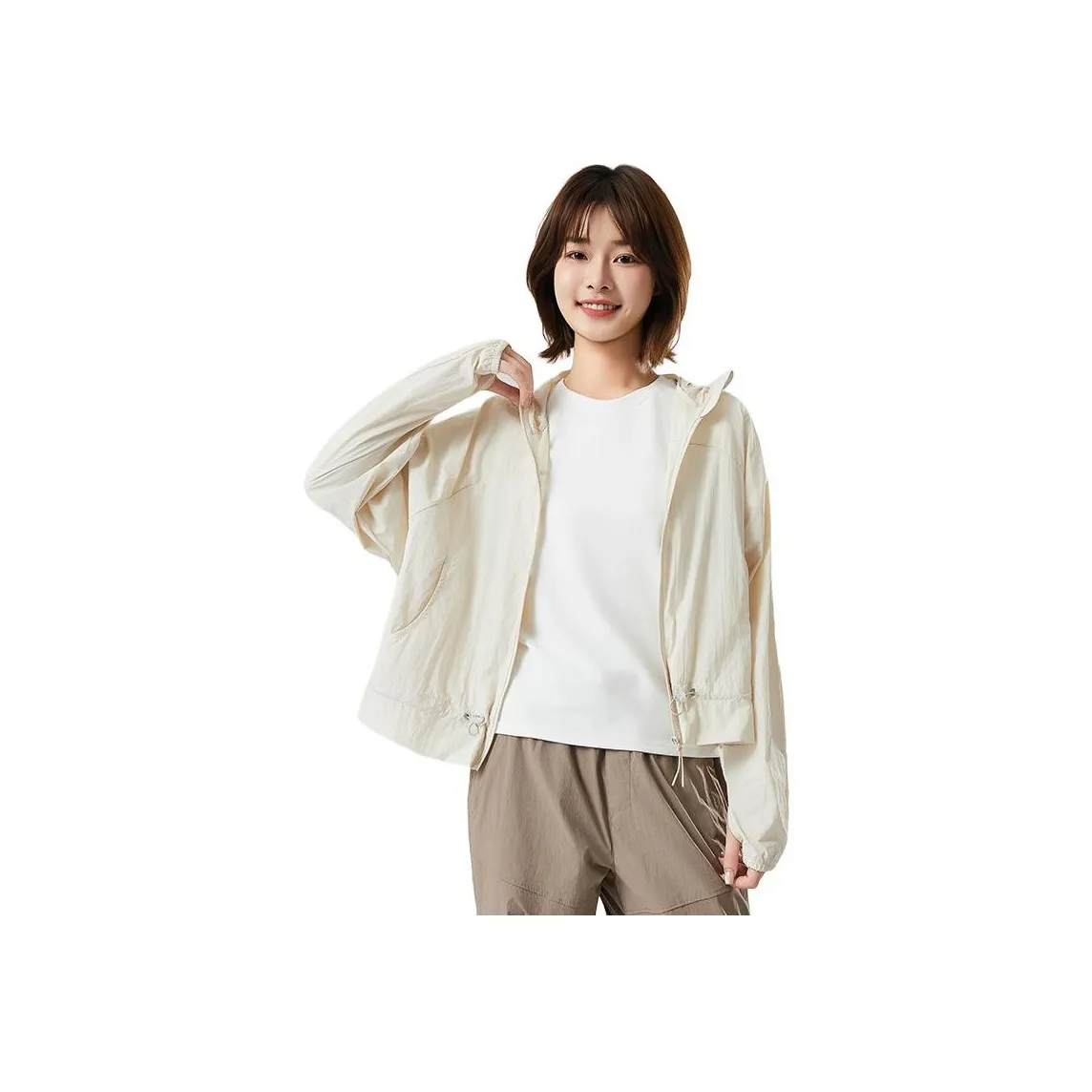 TALUOZHE Дышащая Быстросохнущая Защита от УФ-лучей Женская Одежда