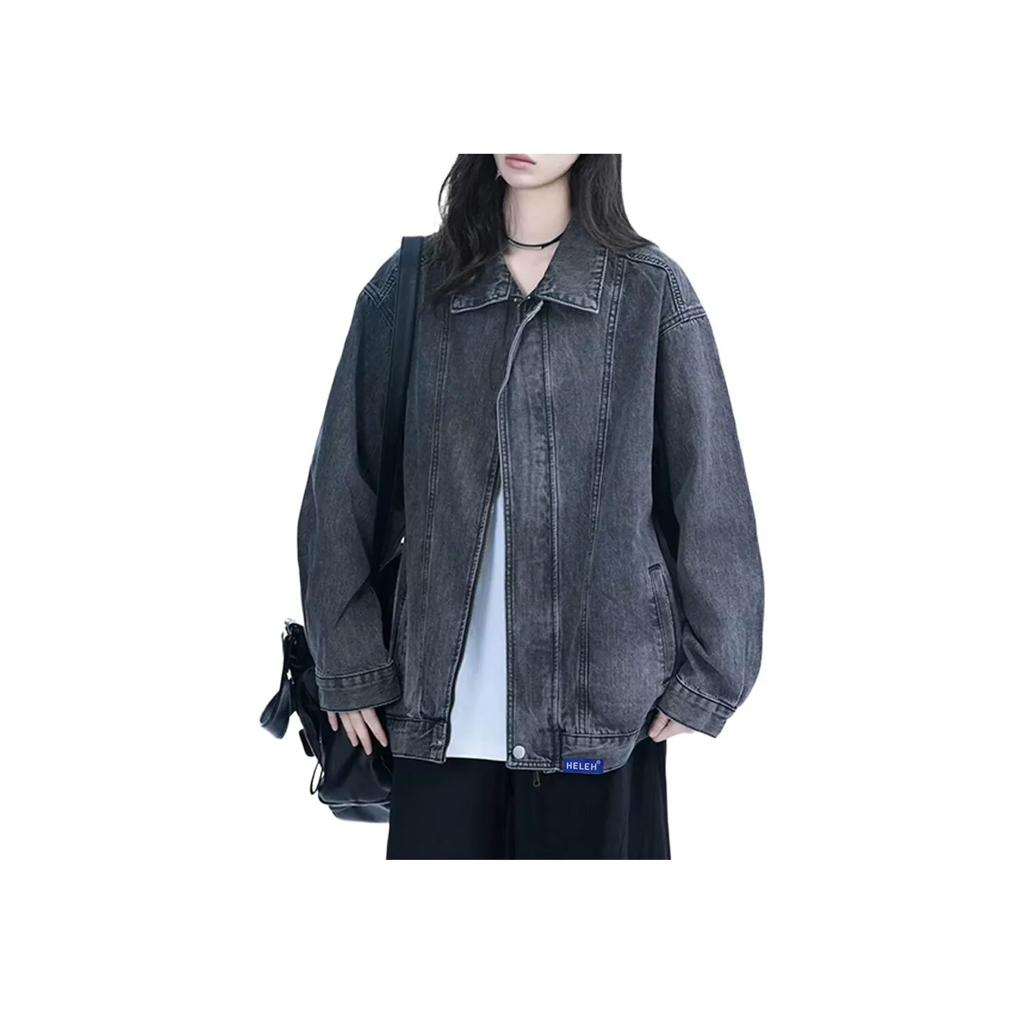 HELEH Женские Джинсовые Куртки