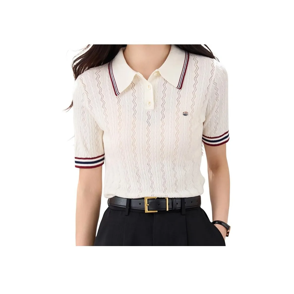 Lan Miao Белые Женские Футболки