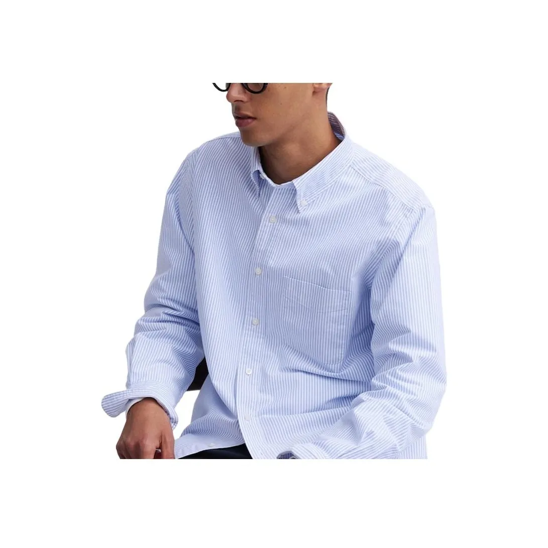 UNIQLO Shirts Men's Royal Blue