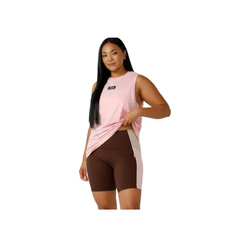 LORNA JANE Хлопковая конфета Розовый Женские спортивные майки без рукавов