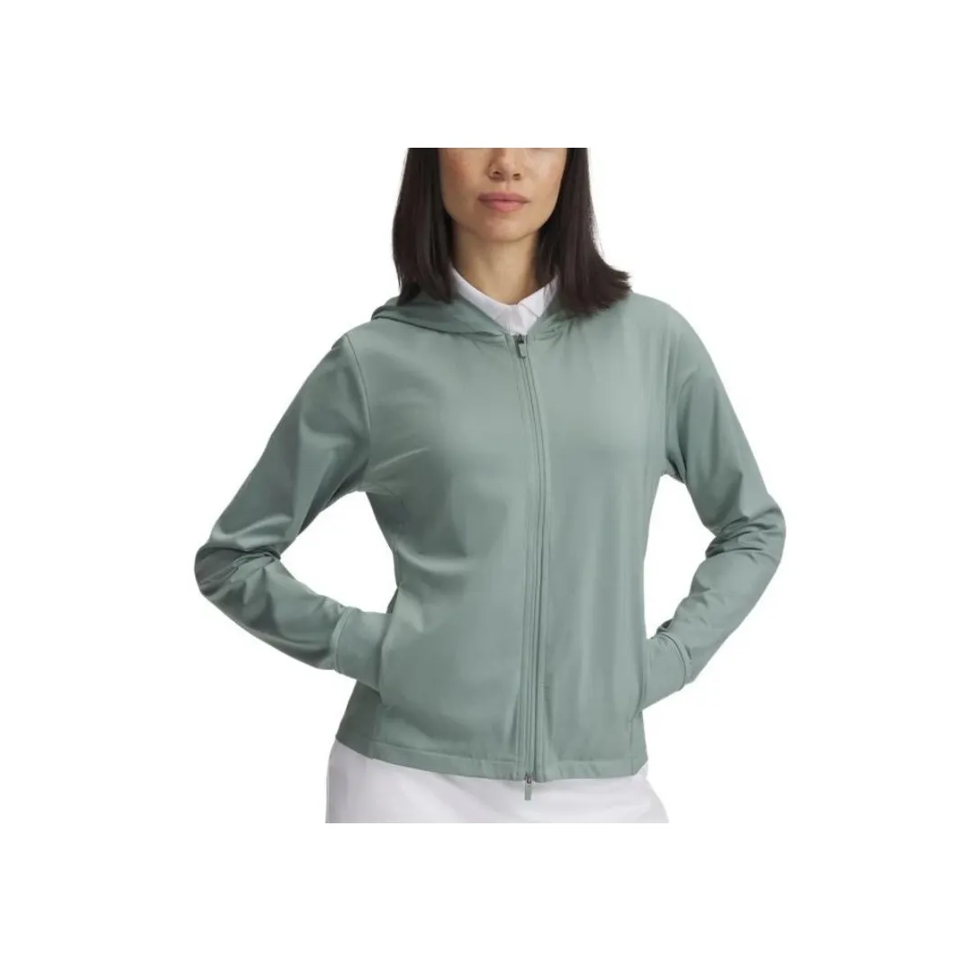 Under Armour SS25 Толстовка Женская Лаймово-Зеленая