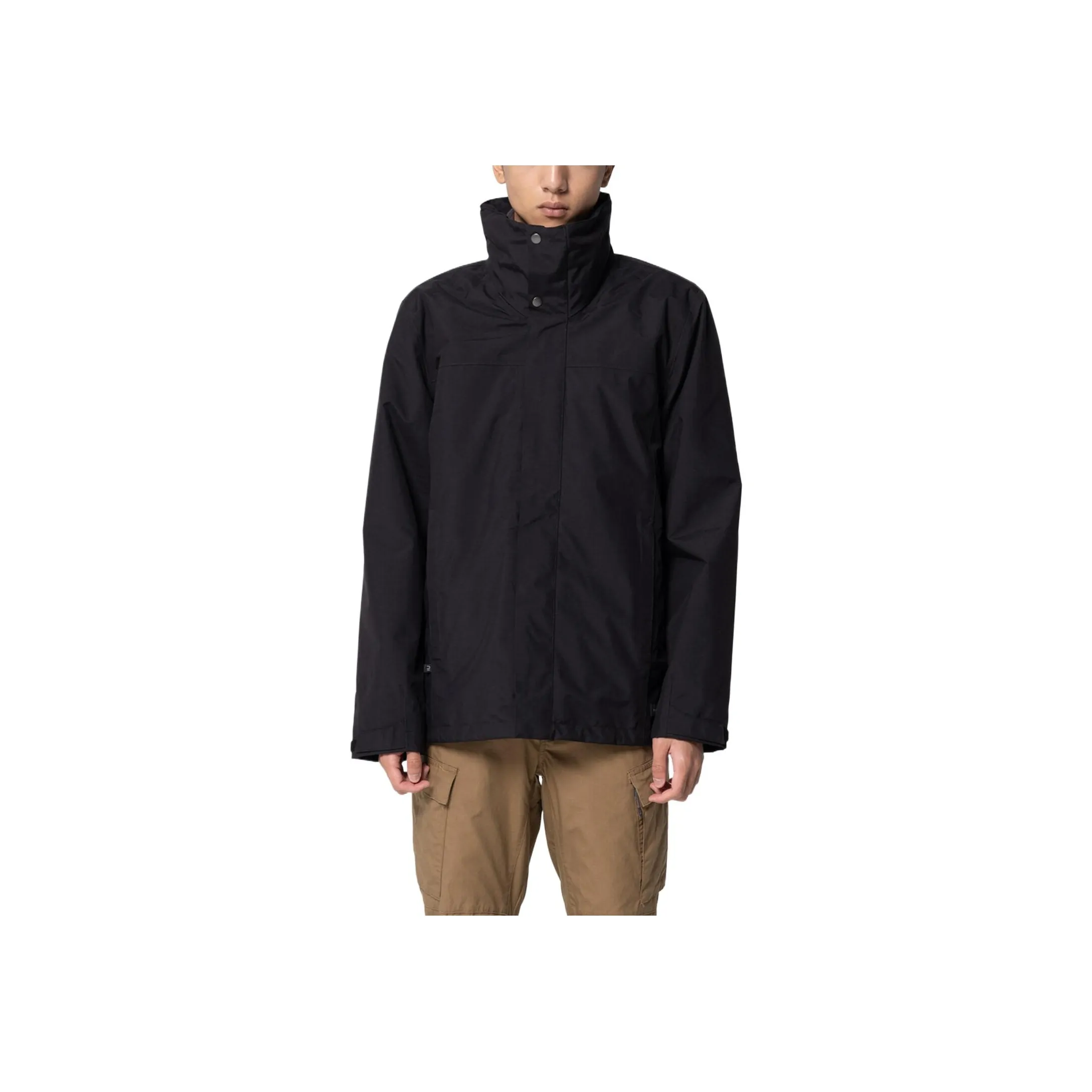 DECATHLON Hiking, Ice Climbing, And Rock Climbing Jacket Men's Black