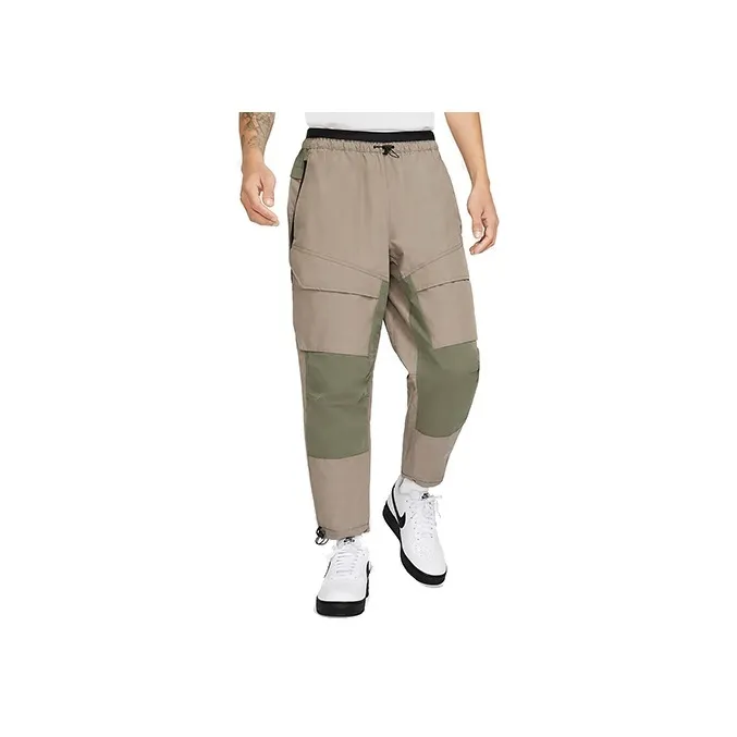 Nike SPORTSWEAR TECH PACK Casual Pants Men's Olive Gray