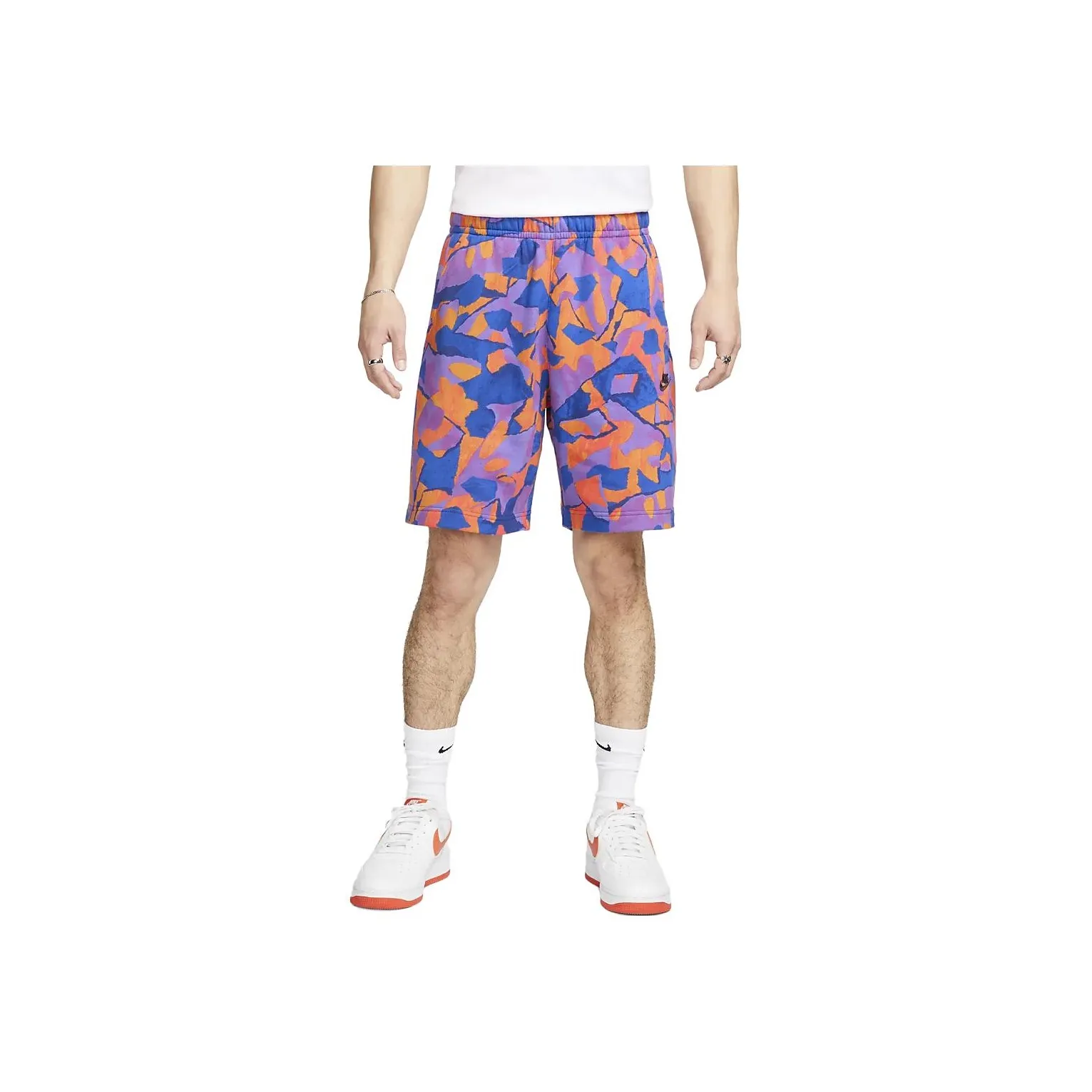 Nike Purple Men's Casual Shorts Nike Фиолетовые Мужские Повседневные Шорты