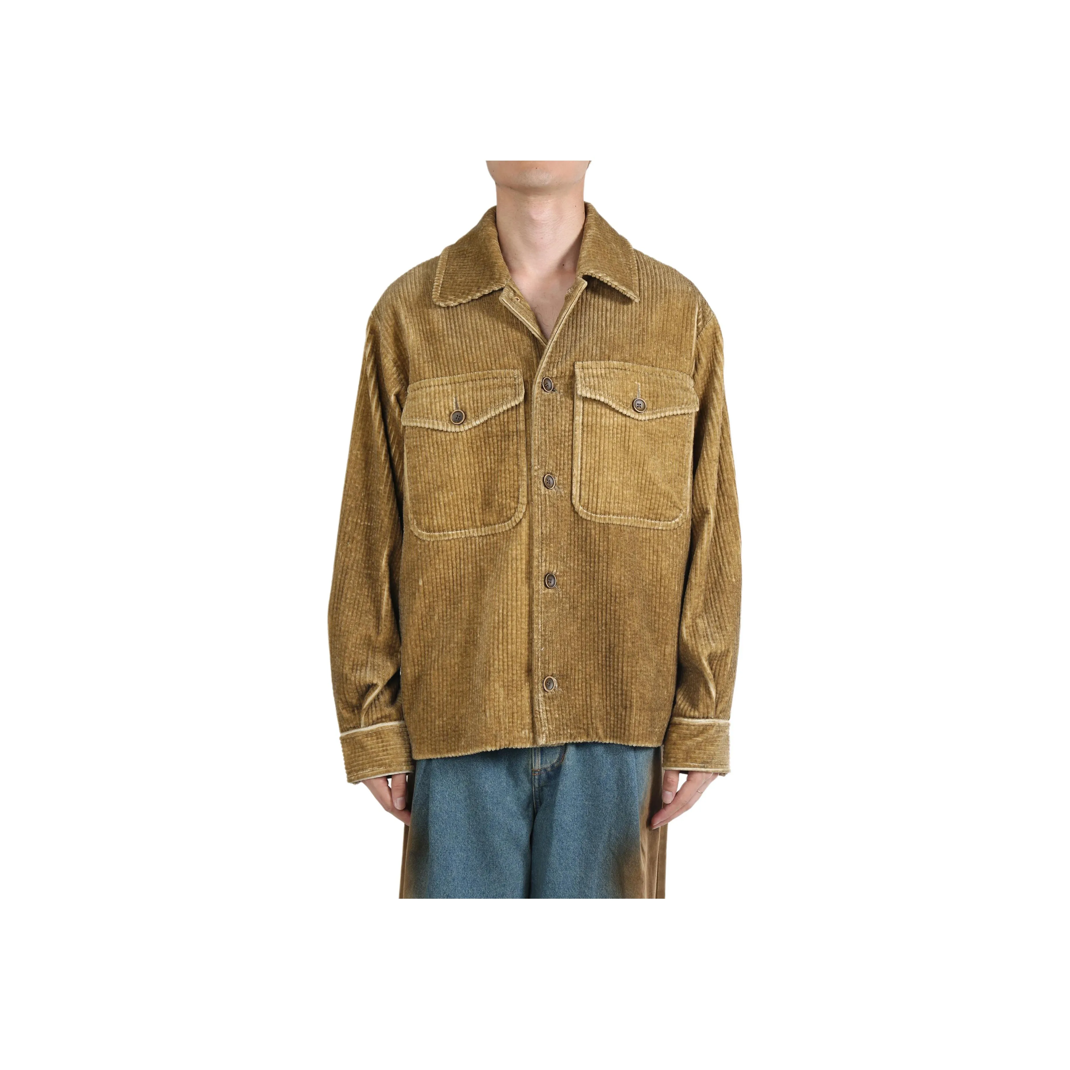 UMA WANG Corduroy Shirt Jacket
