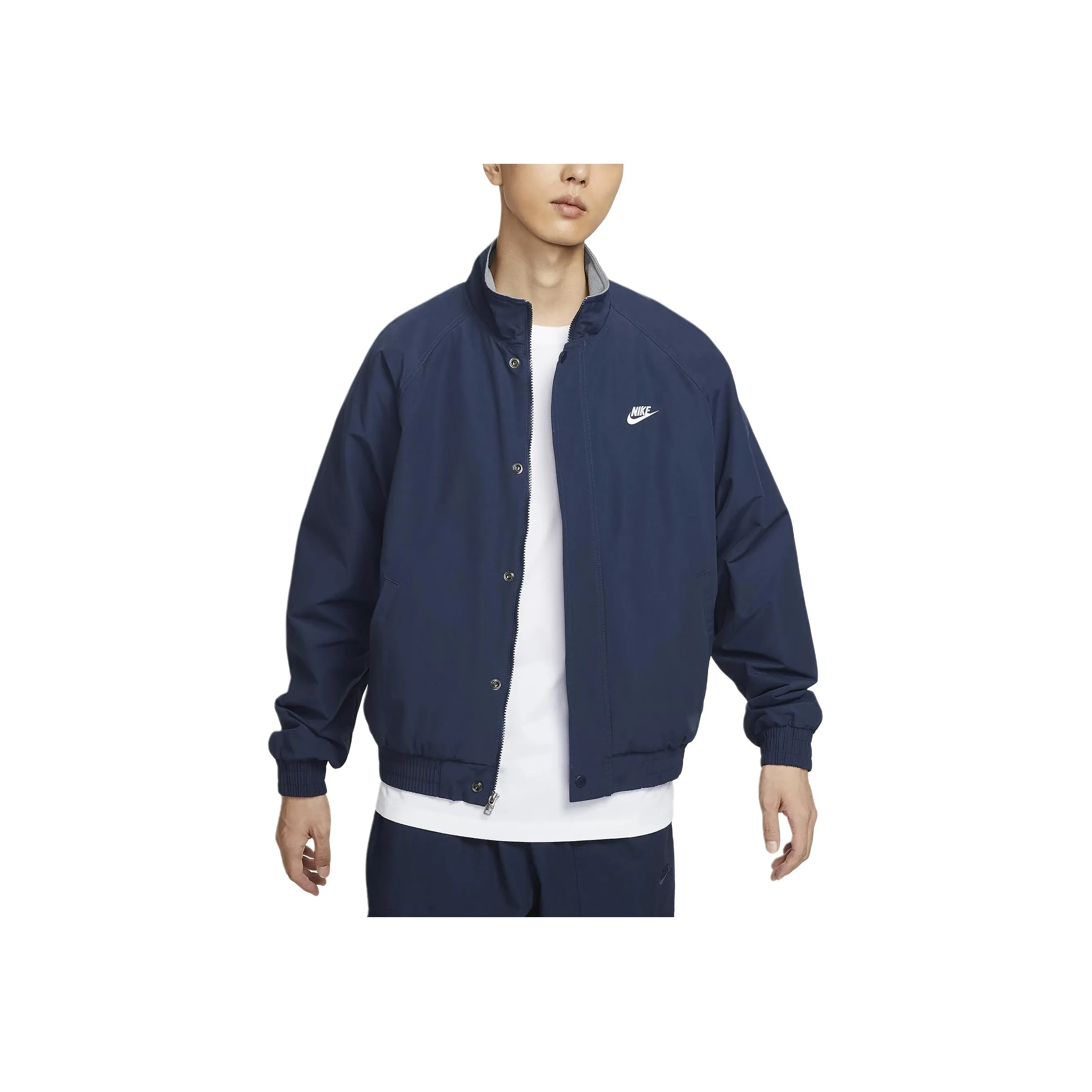 Nike Club Jacket Men's Midnight Marine Blue/White