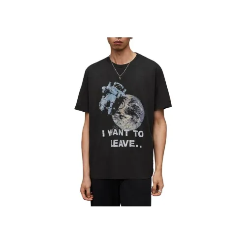 ALLSAINTS Черная Мужская Рубашка