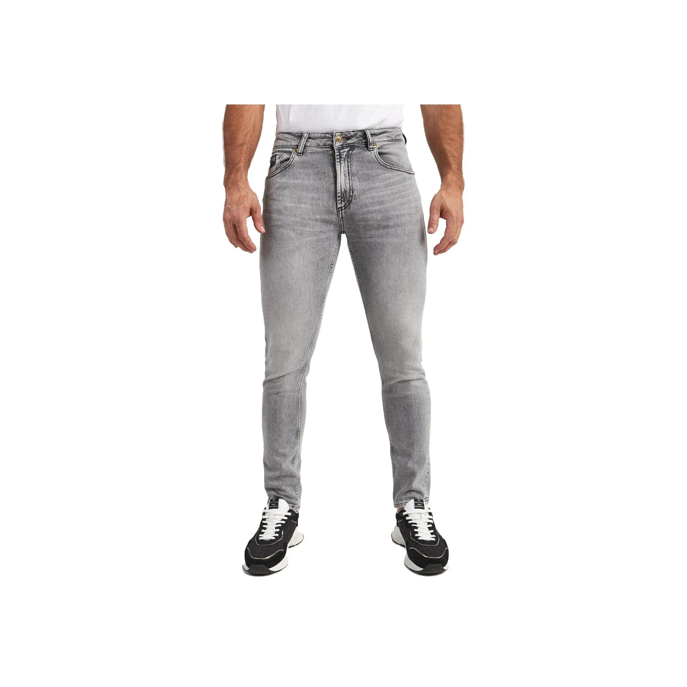 VERSACE JEANS COUTURE FW23 Jeans Men's Gray
