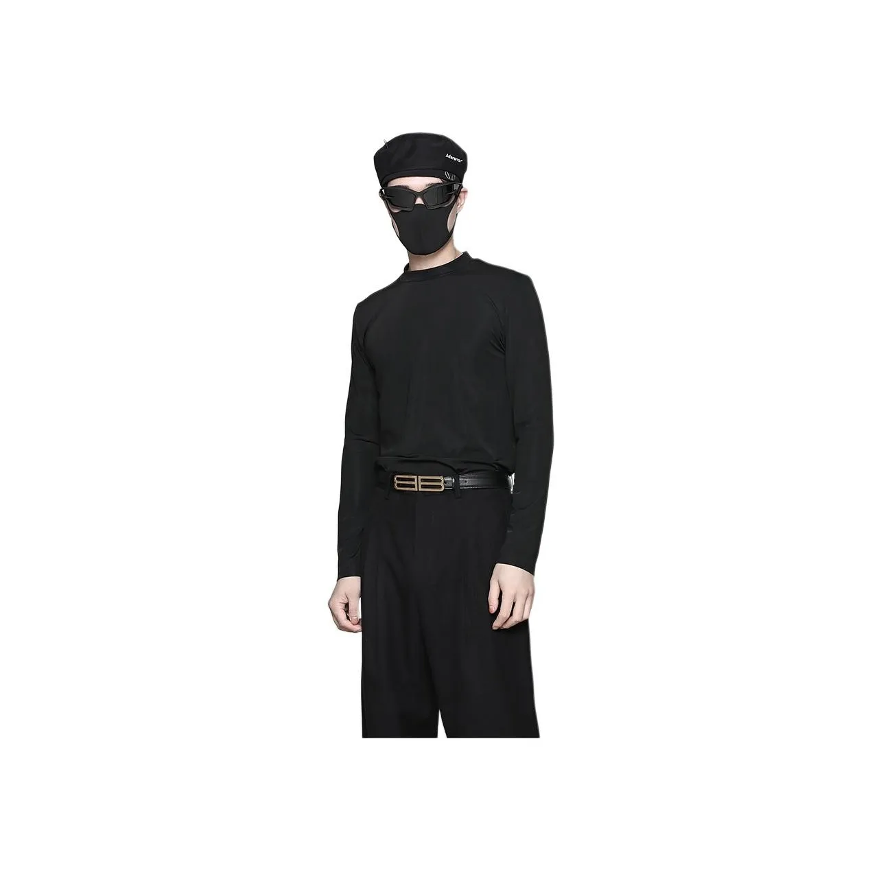 RAYSHOW T Shirts Men's Black