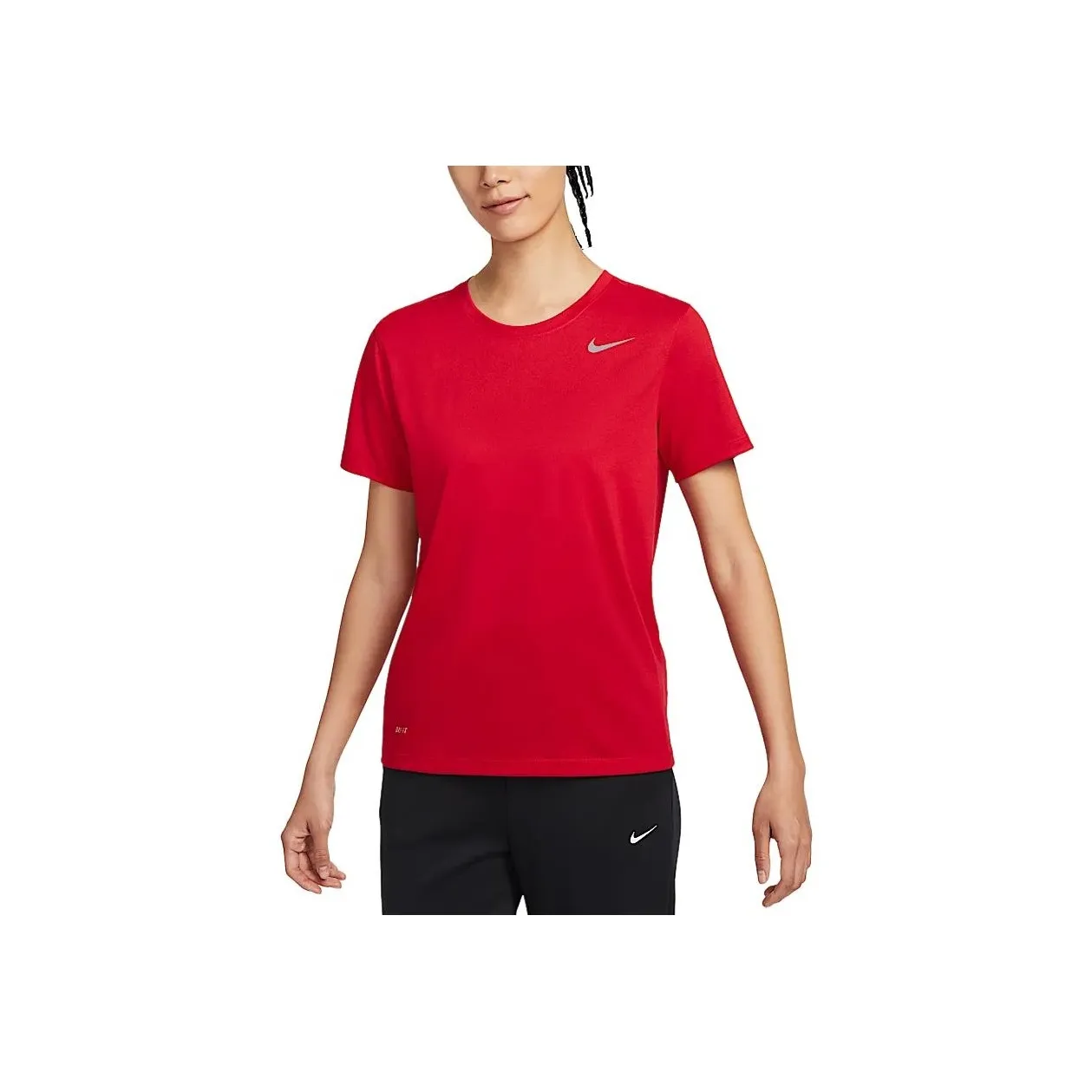 Nike Dri Fit T Shirt Women's University Red