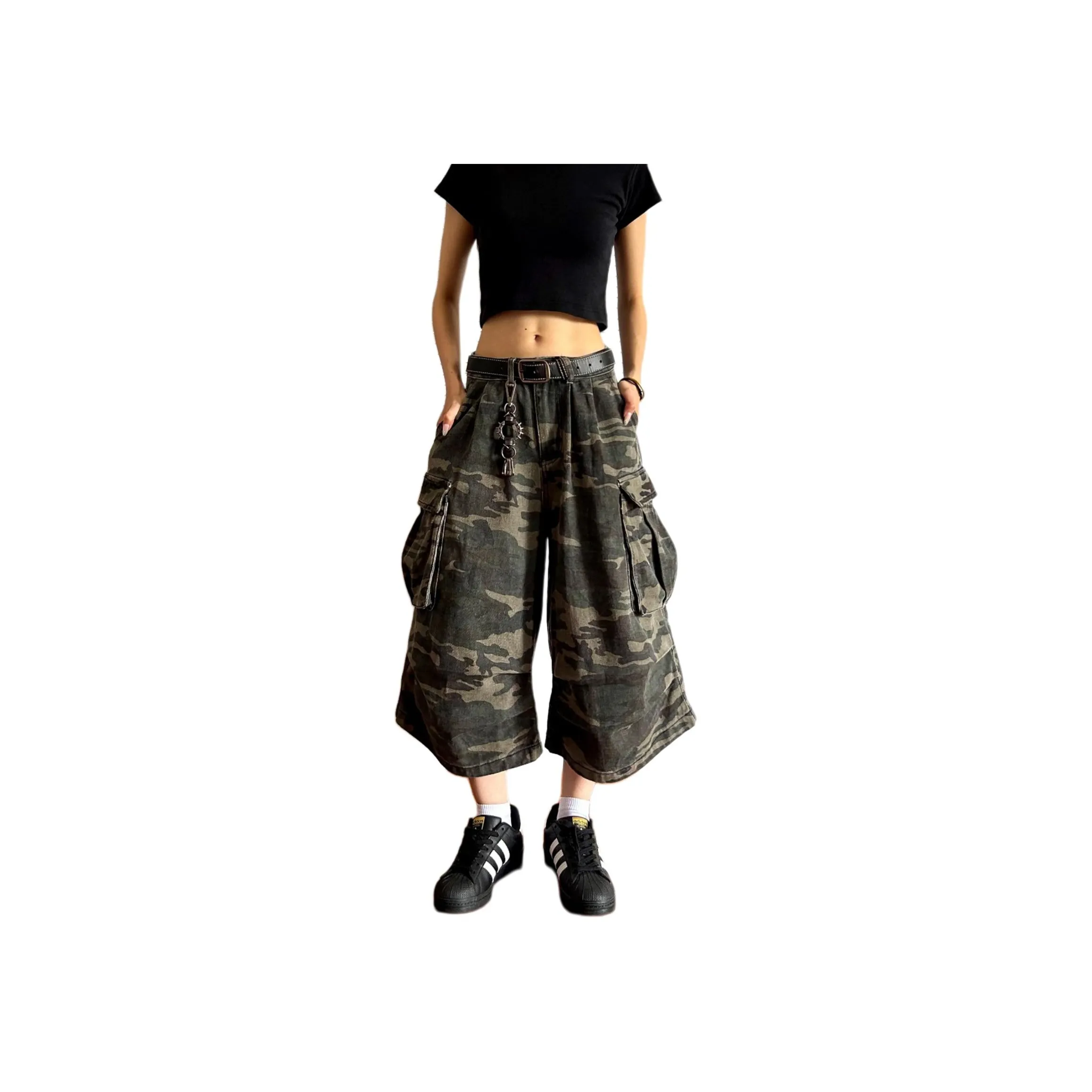 PISYPOX Камуфляж Унисекс Повседневные шорты