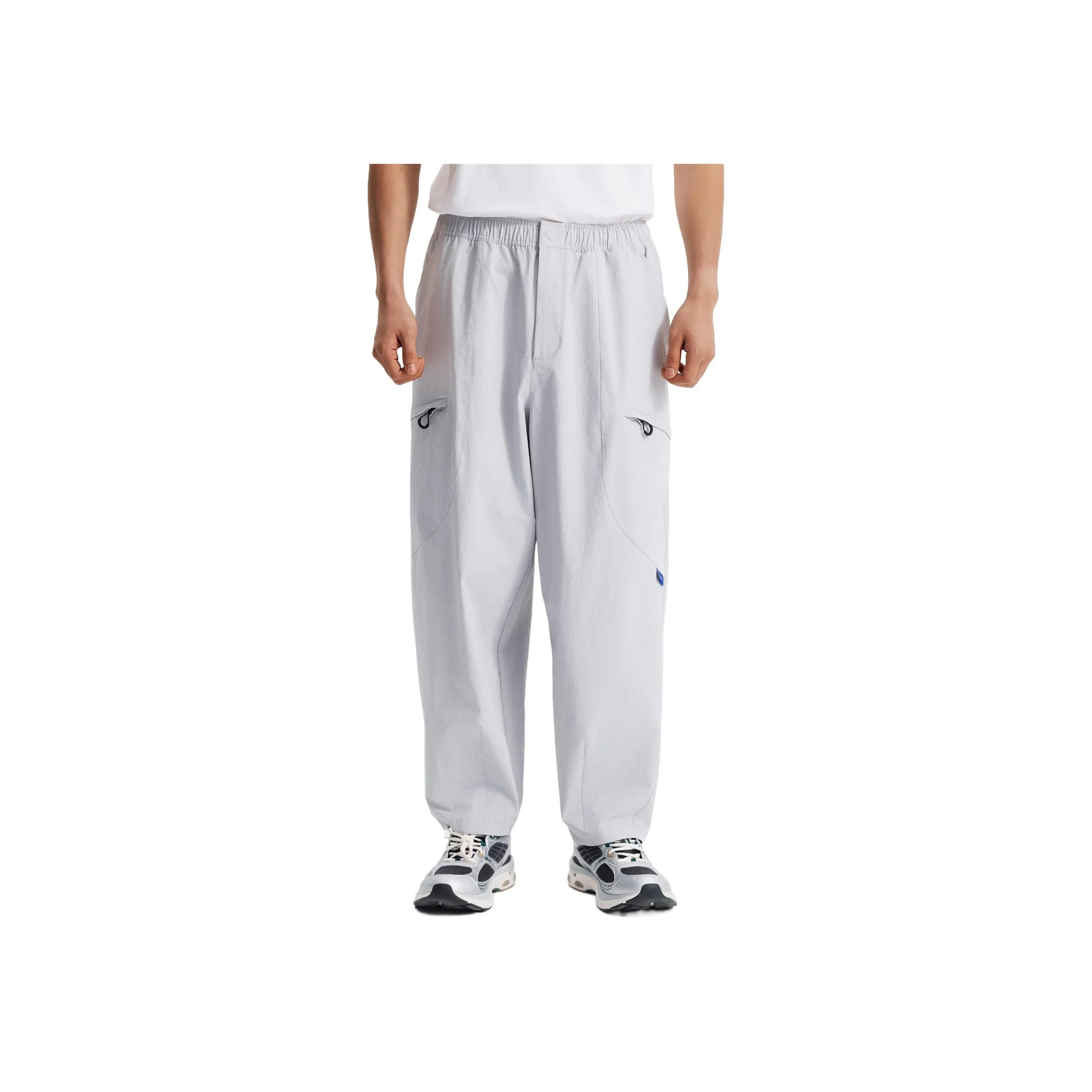 DECATHLON Cargo Pants Men's Light Gray