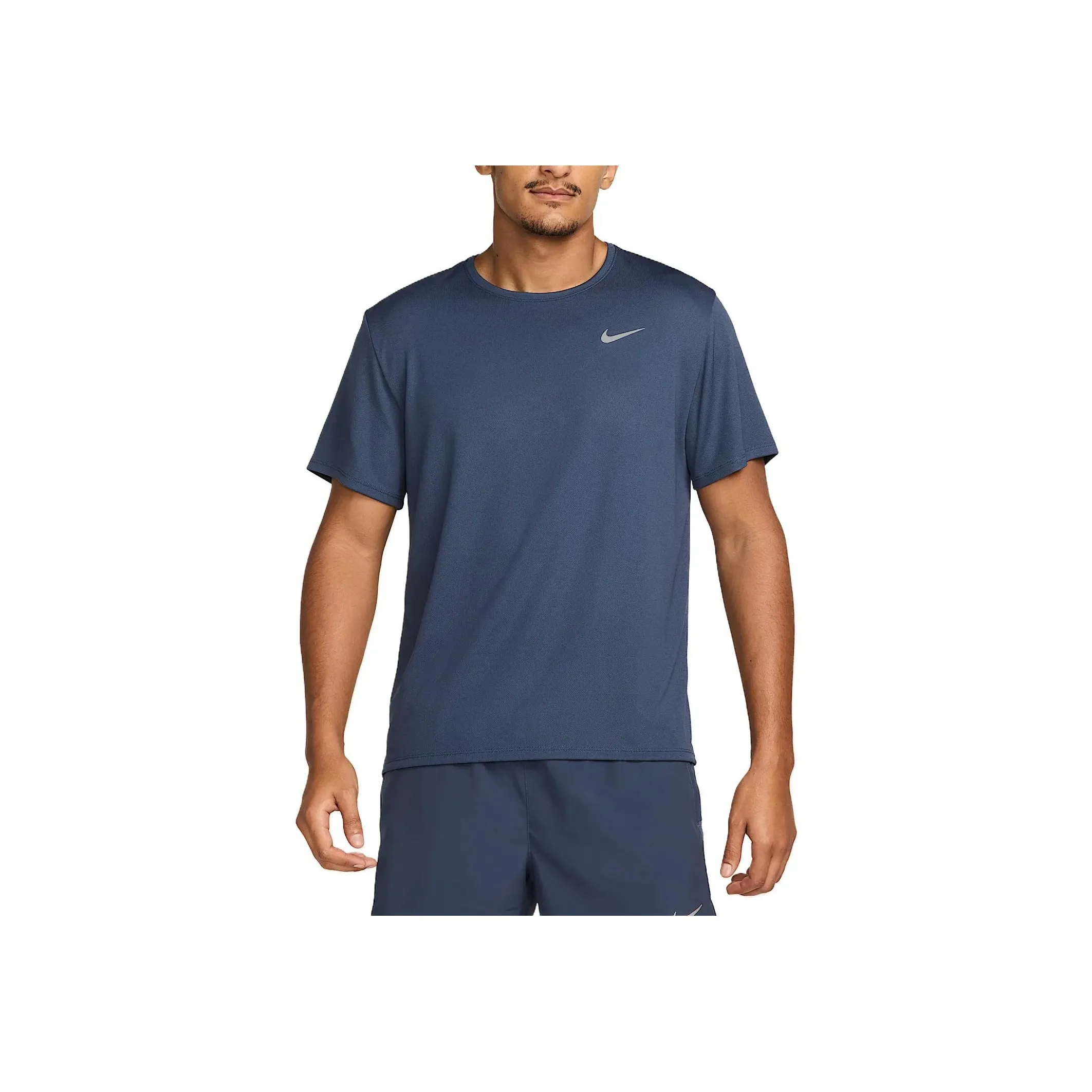 Nike Miler Men's Dri FIT Uv Short Sleeve Running Top