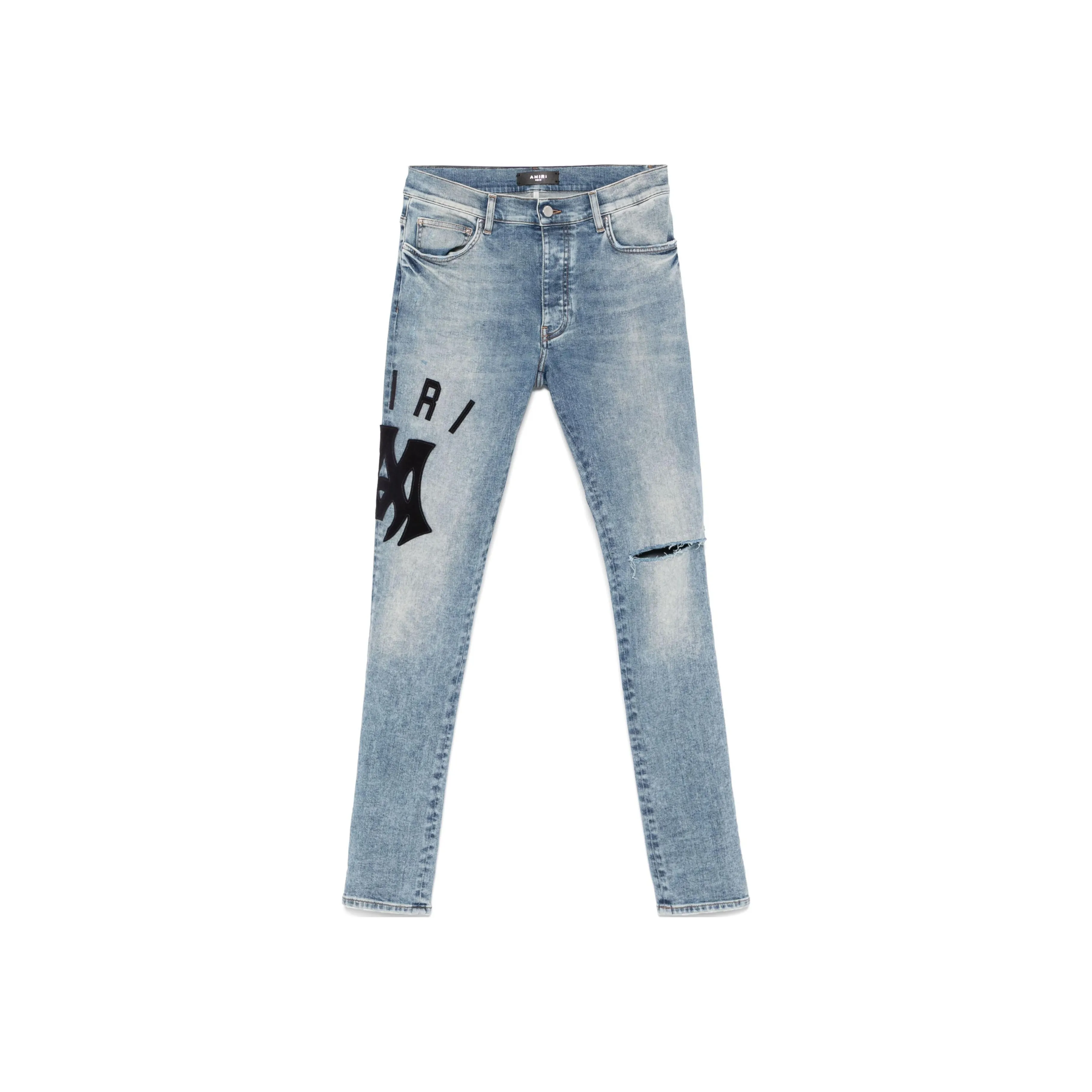 AMIRI Logo appliqué Skinny Jeans