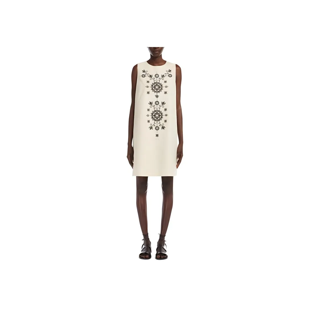 WEEKEND MaxMara Sleeveless Dress Women's Beige