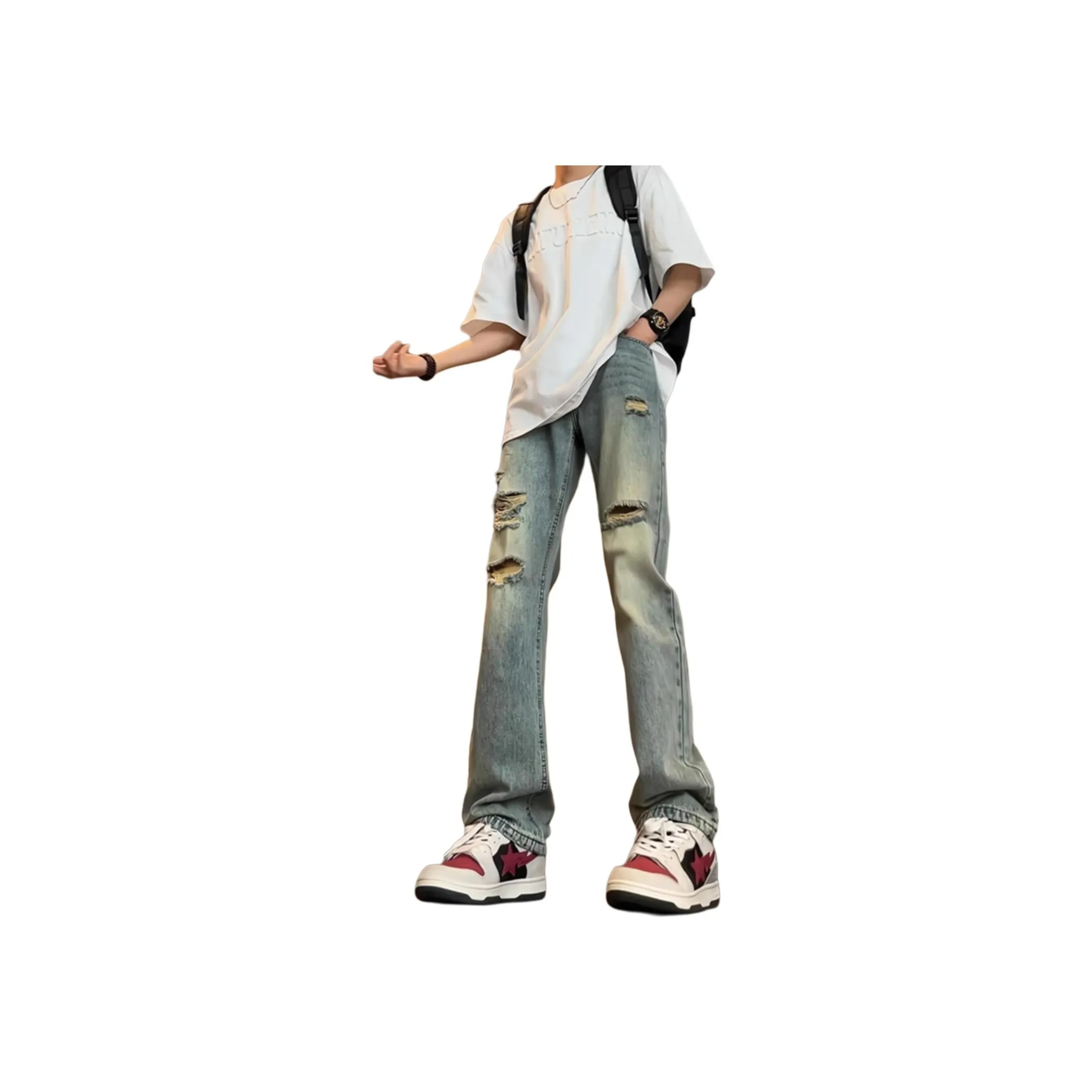 Glona Klio Jeans Unisex Vintage Blue