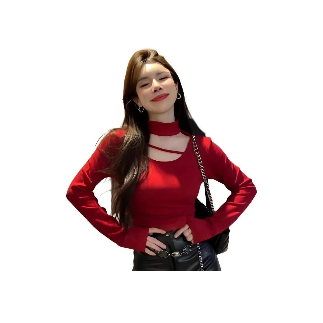 SKYA Red Женские T-рубашки