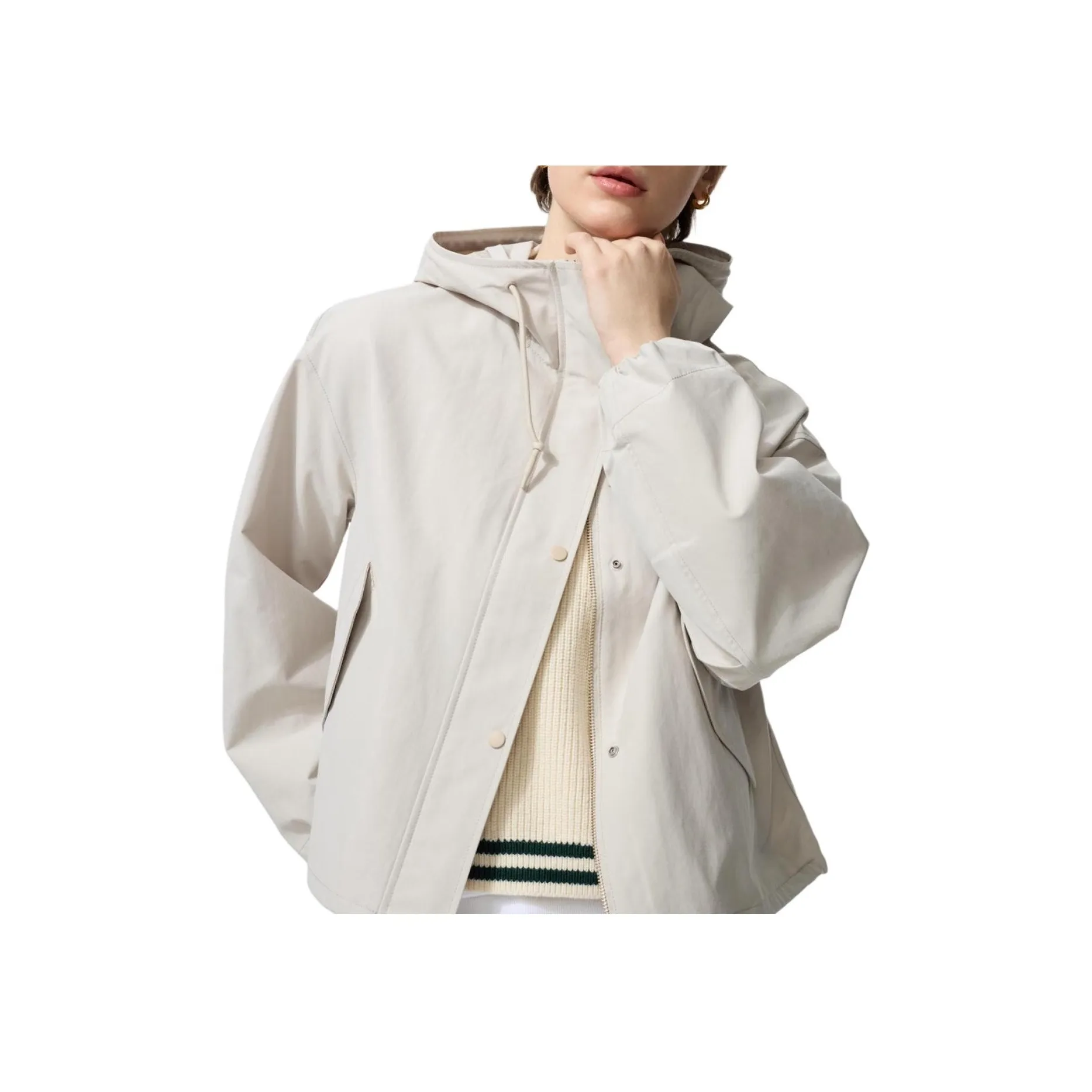 UNIQLO Бежевые Женские Куртки